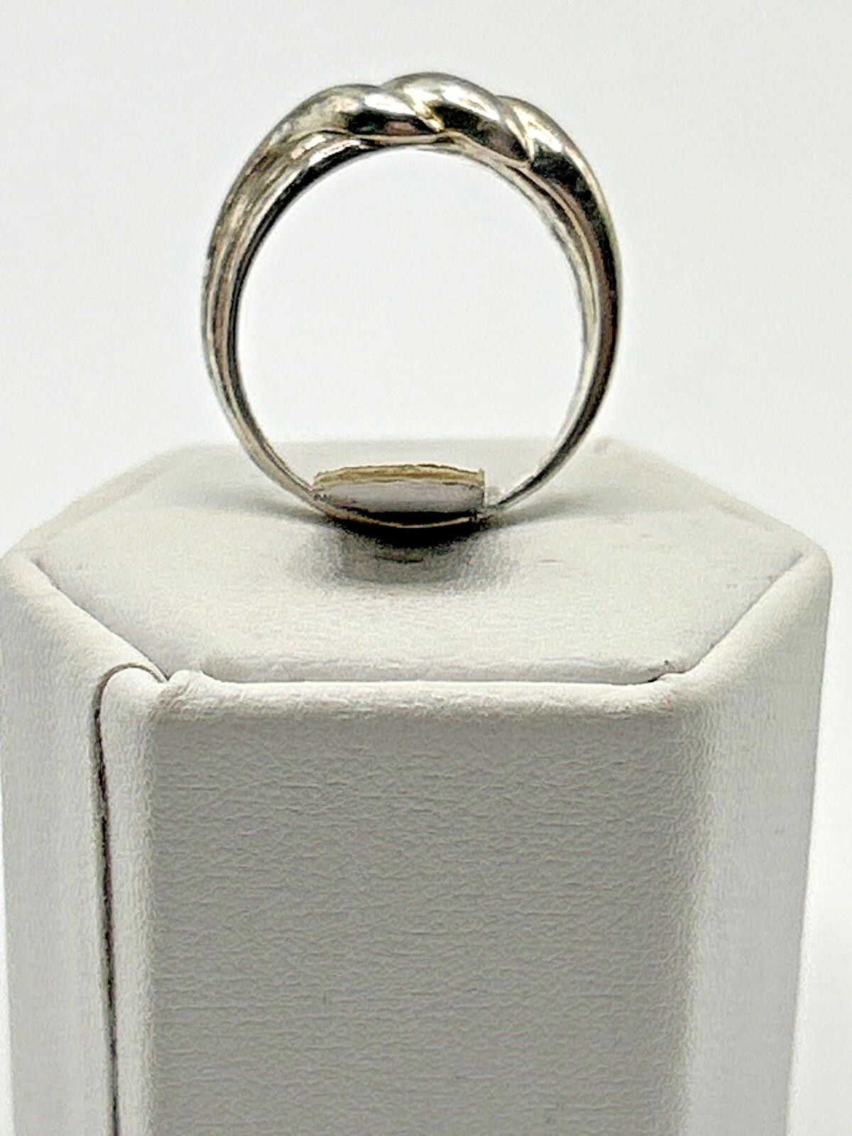 Sterling Silver 925 Vintage Sterling Silver Estate Ring Size 6.5 Size ONE SIZE - 5 Thumbnail