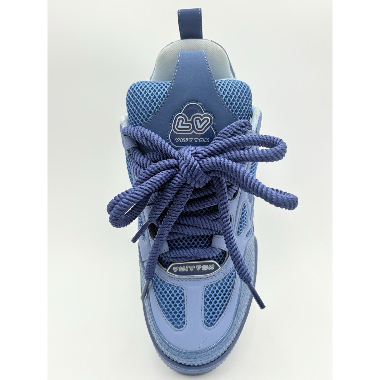 Louis Vuitton (8-8.5 US) Louis Vuitton Skate ' Blue ' | SUPER CLEAN! Size US 8 / EU 41 - 10 Thumbnail