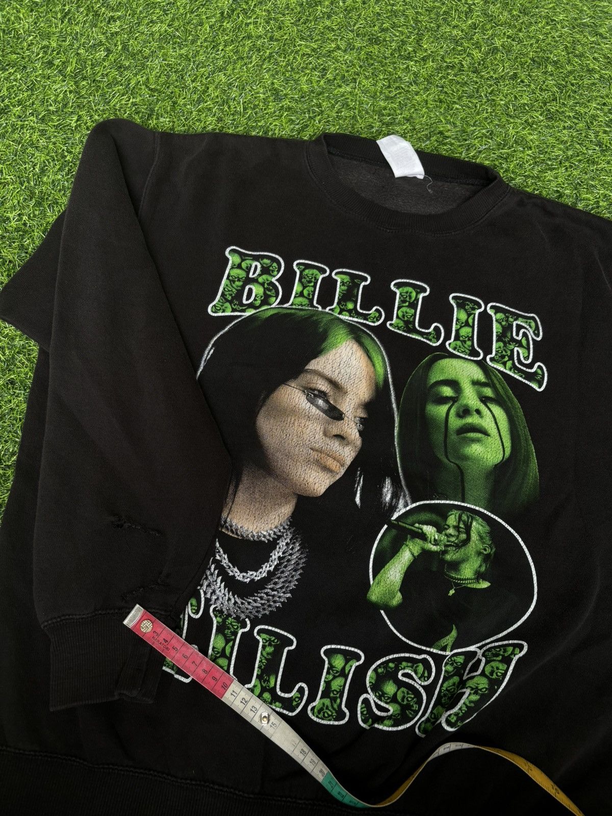 Billie Eilish 2000's Billie Eilish Raptee style sweatshirt Size US L / EU 52-54 / 3 - 7 Thumbnail