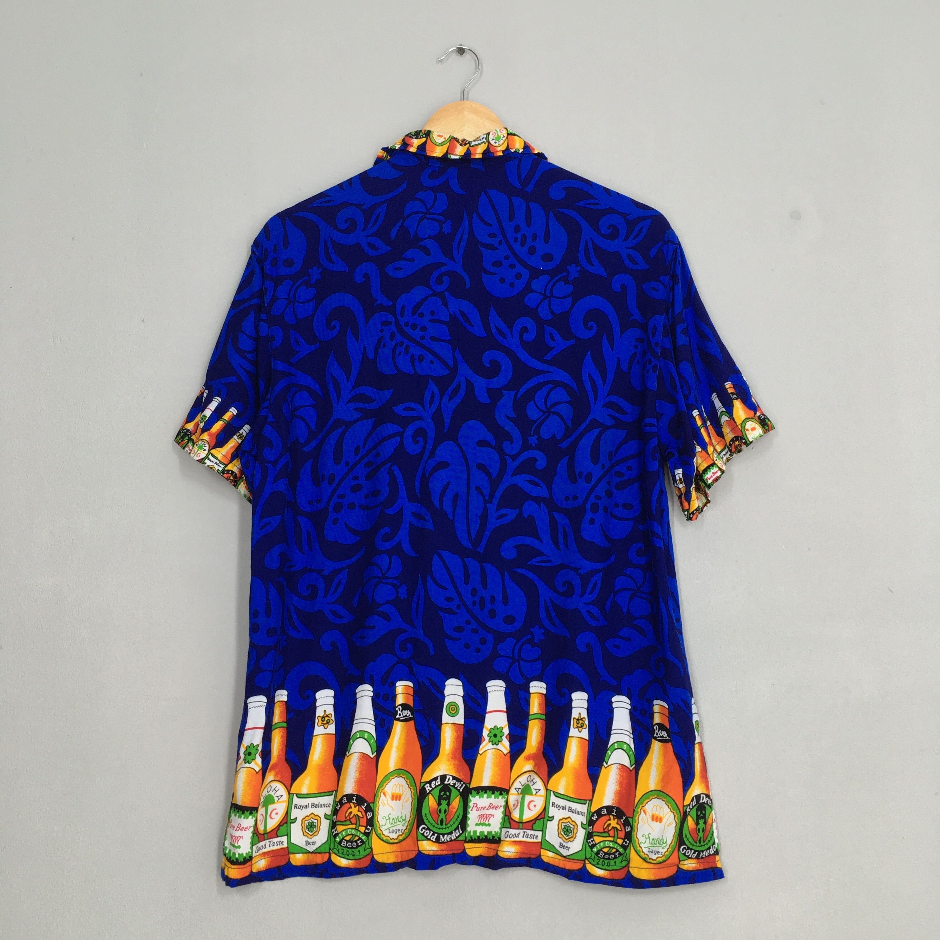 Other Vintage Hawaii Tequila Beer Aloha Wear Shirt Blue Large Size US L / EU 52-54 / 3 - 8 Thumbnail