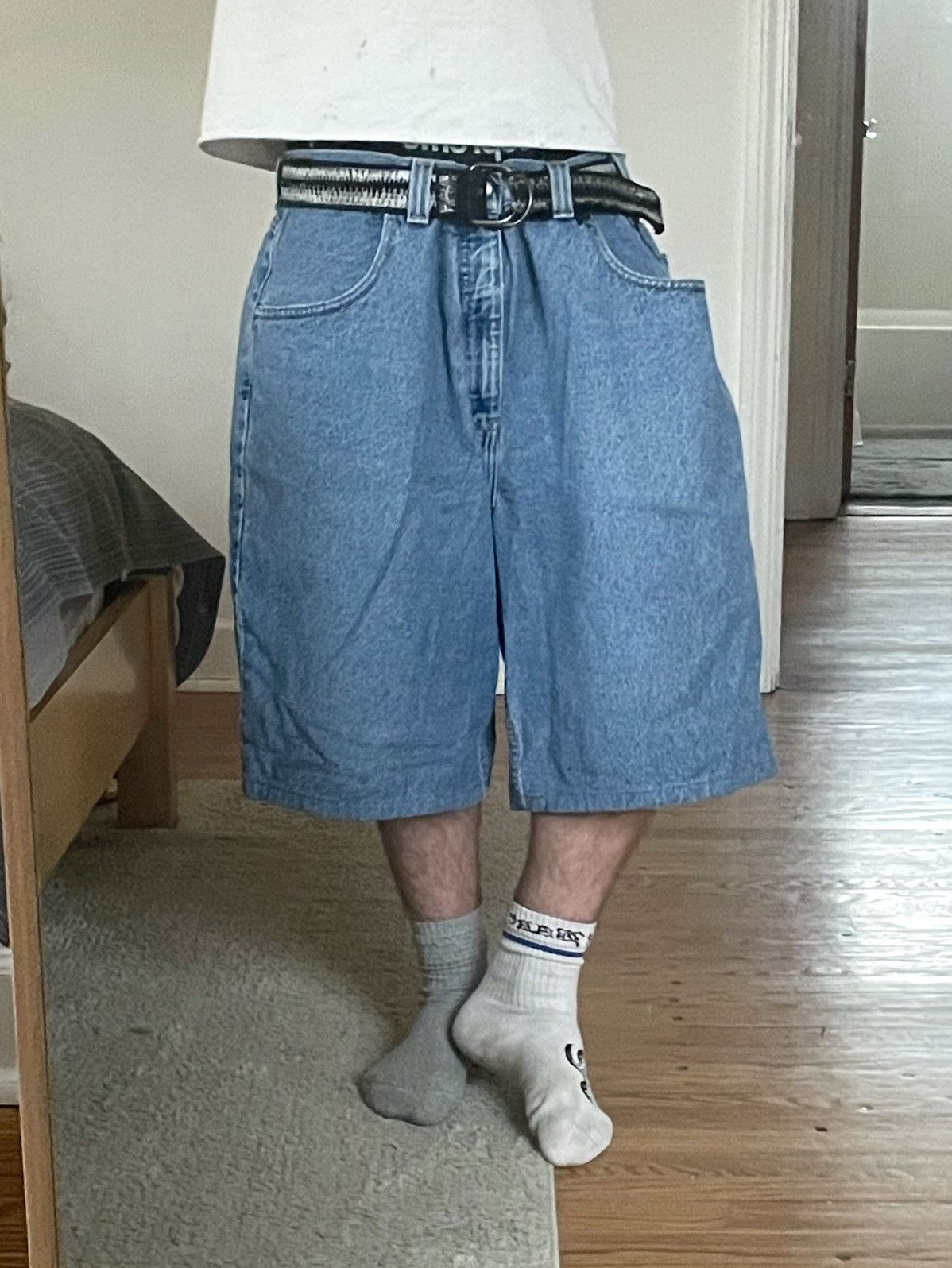 Anchor Blue Beyond Baggy Anchor Blue y2k jorts Size US 40 / EU 56 - 1 Thumbnail