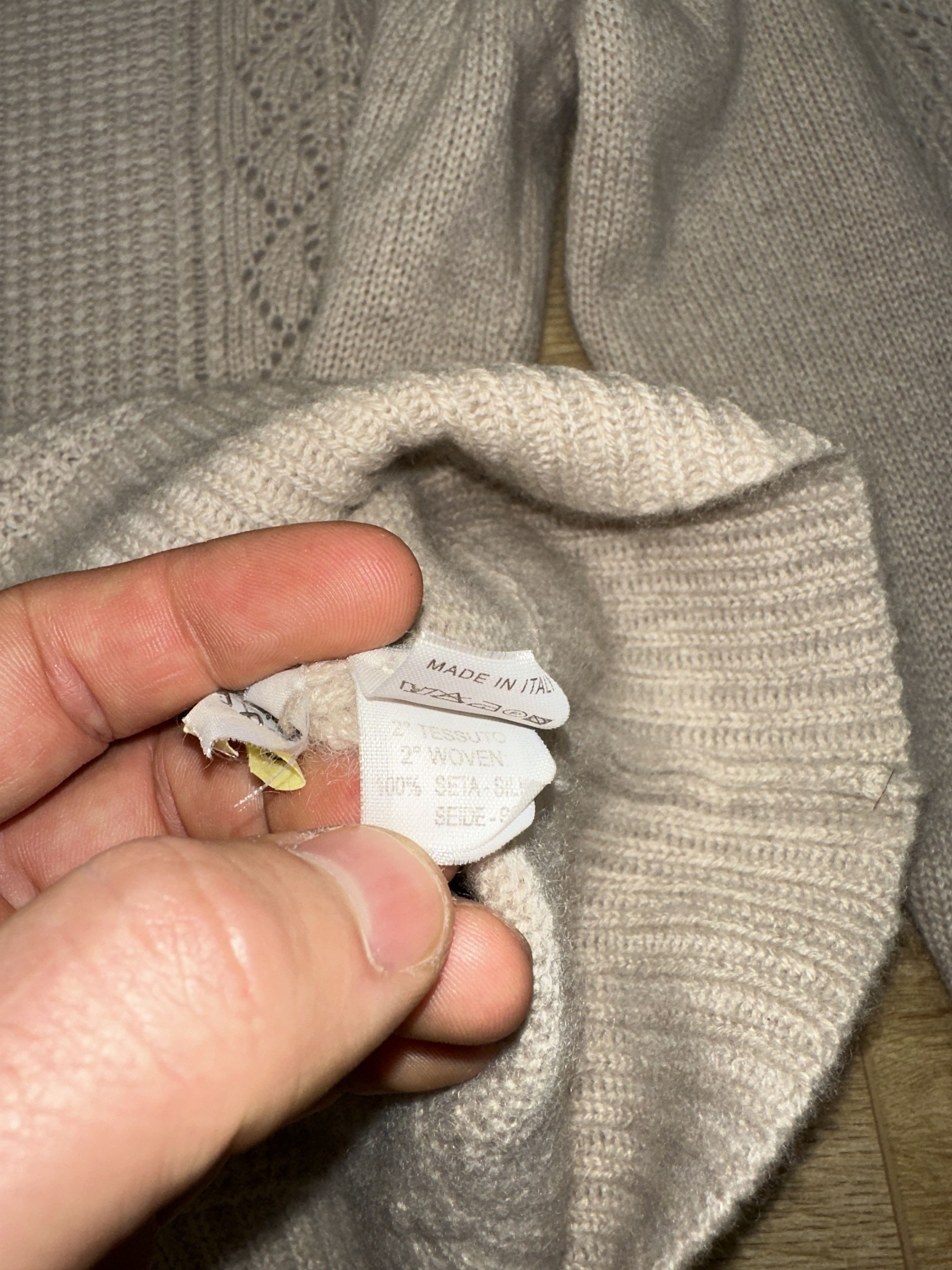 Brunello Cucinelli Brunello Cucinelli Cashmere Silk Open Knit Cardigan S M Size M / US 6-8 / IT 42-44 - 9 Thumbnail