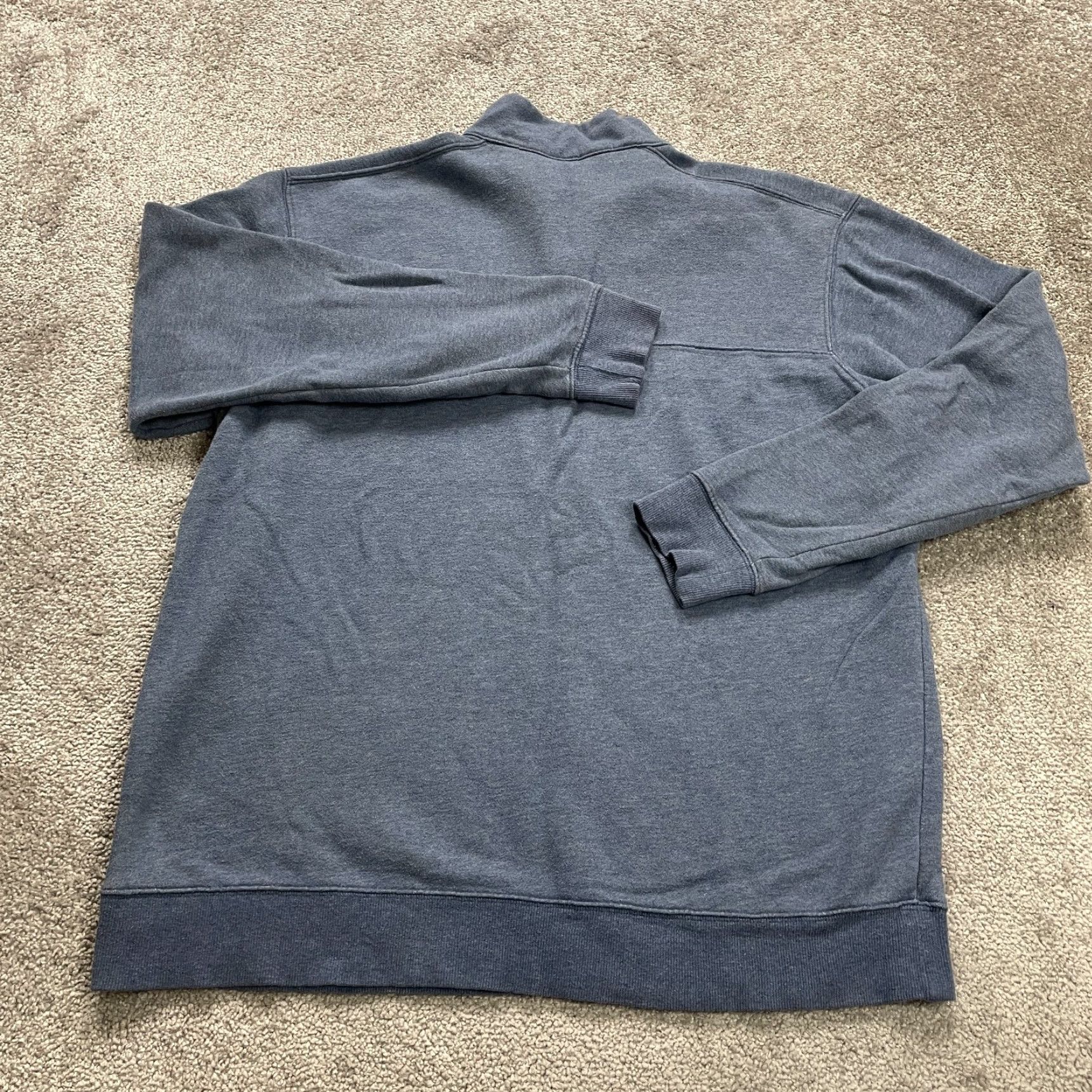 Vintage Columbia Hart Mountain Sweatshirt Mens XL Blue Fleece 1/4 Zip Pullover Outdoor Sweatshirt Size US XL / EU 56 / 4 - 2 Thumbnail