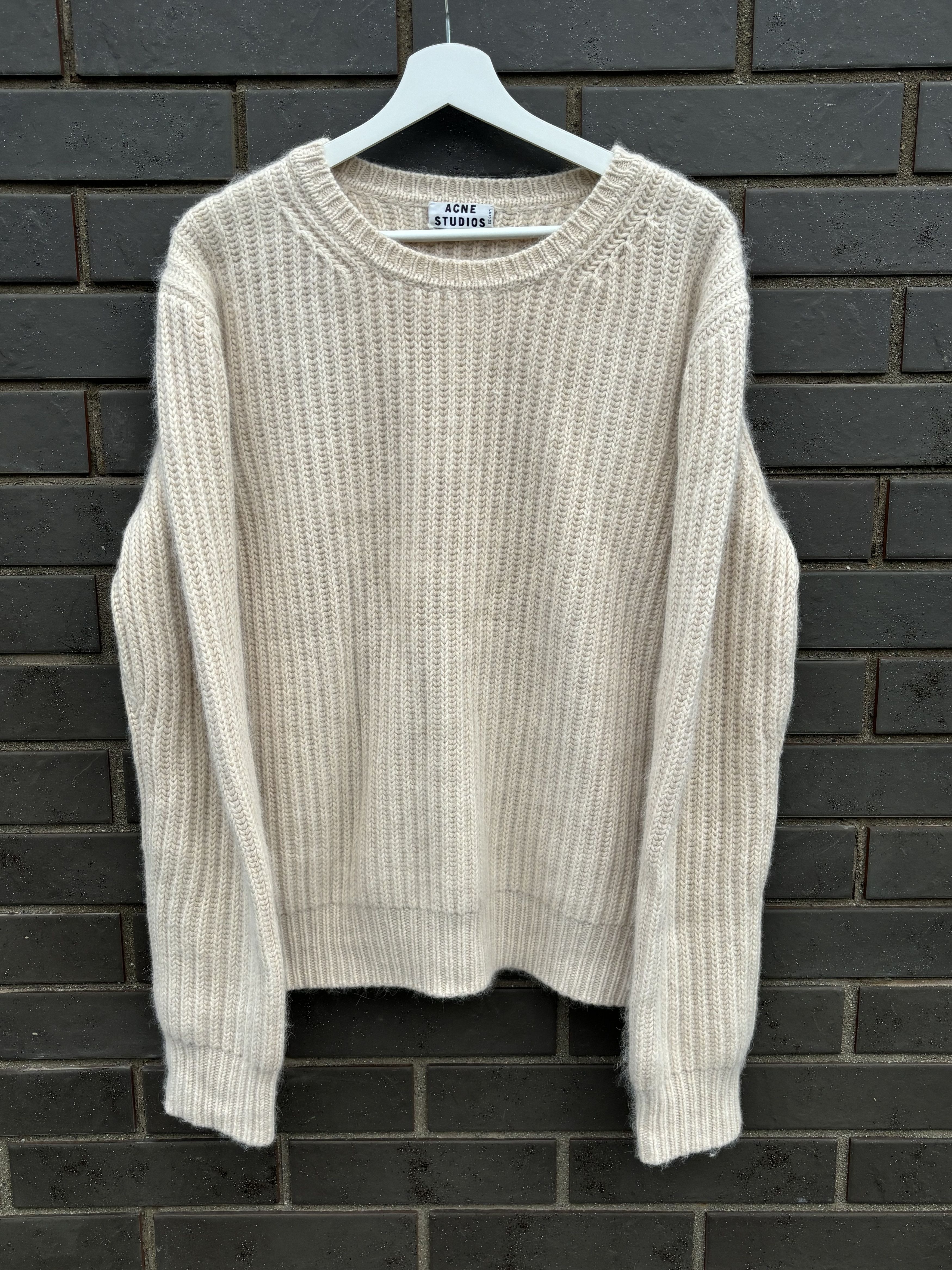 Rakel Ribbed Angora Knit Sweater