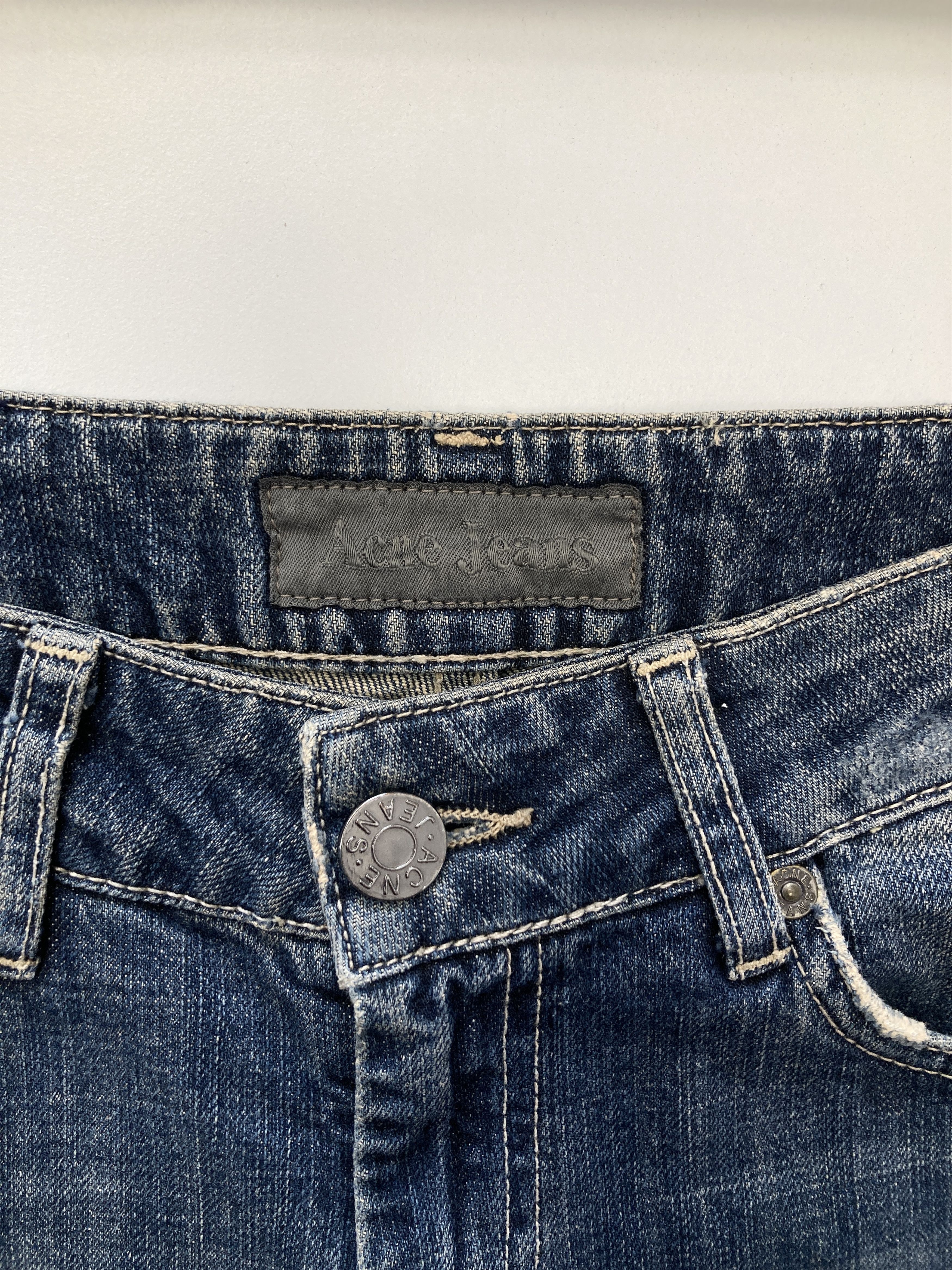 Acne Studios HEX Blur Archive Jeans Size 27" / US 4 / IT 40 - 6 Thumbnail