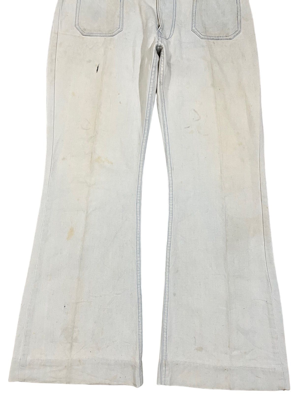 Japanese Brand × Vintage Vintage Japanese Brand Bootcut Bush Pants Denim Size US 34 / EU 50 - 3 Thumbnail