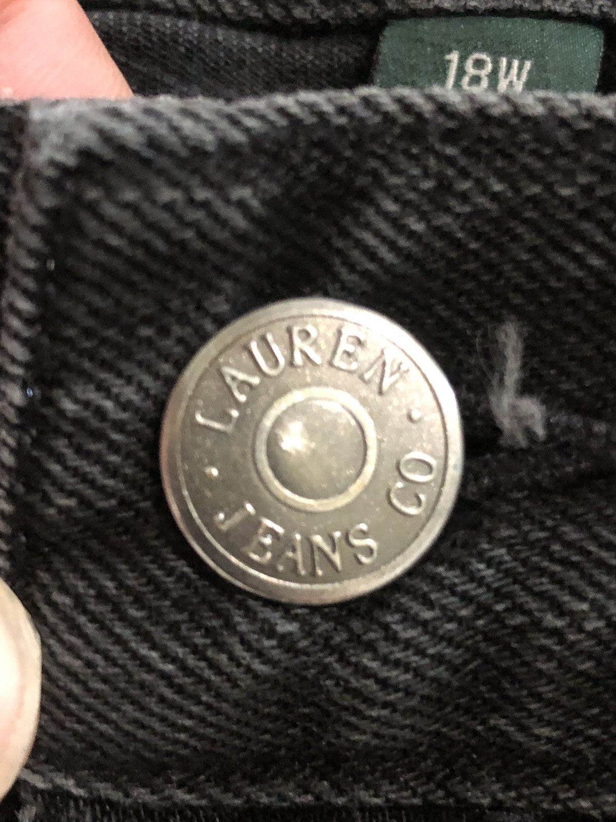 Lauren Ralph Lauren Vtg Y2K Lauren Ralph Lauren Wide Leg Jeans Size 40" / US 18 - 6 Thumbnail