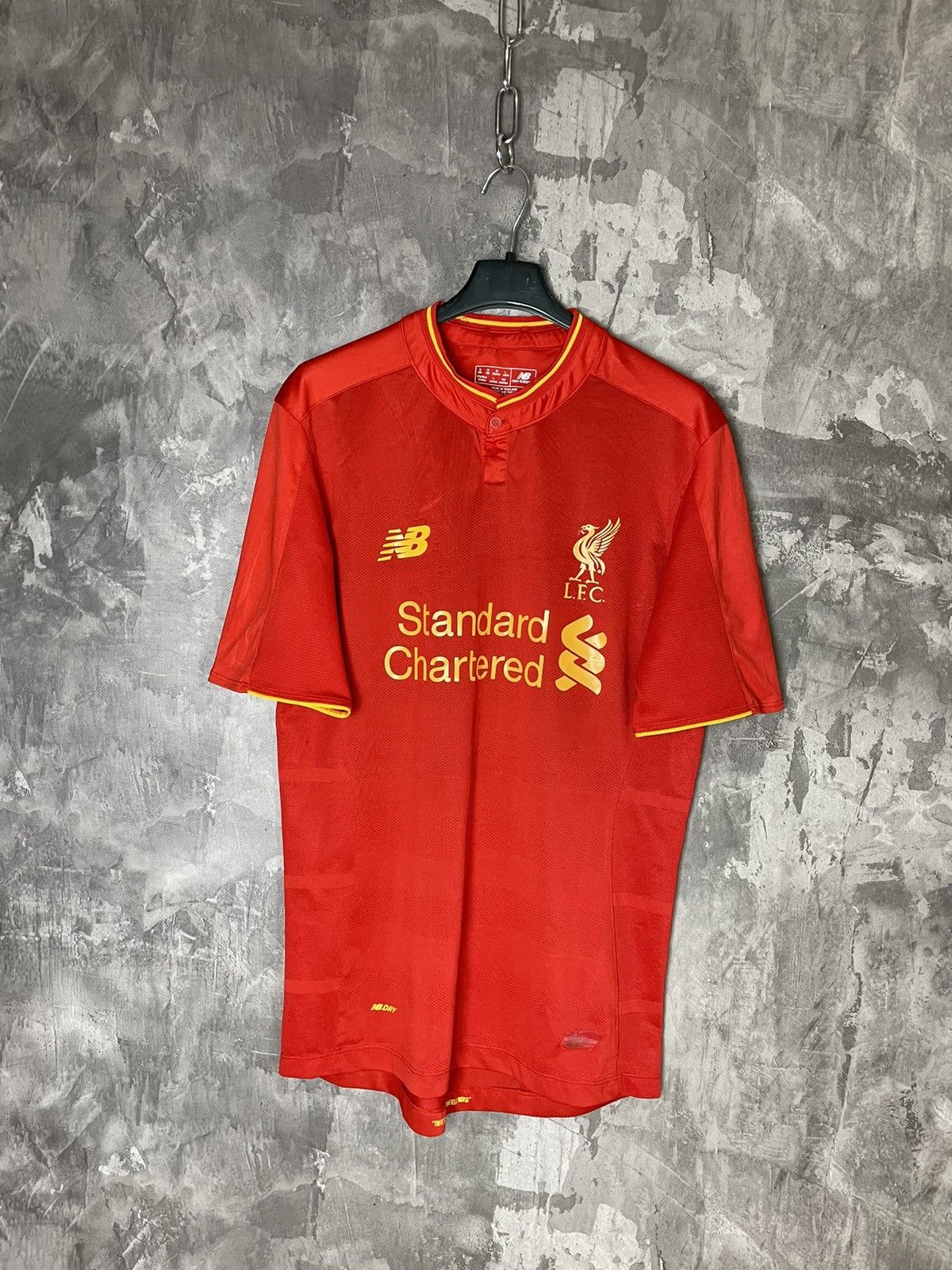 New Balance New Balance Liverpool 2015-16 Home Soccer Football Jersey Size US L / EU 52-54 / 3 - 1 Thumbnail