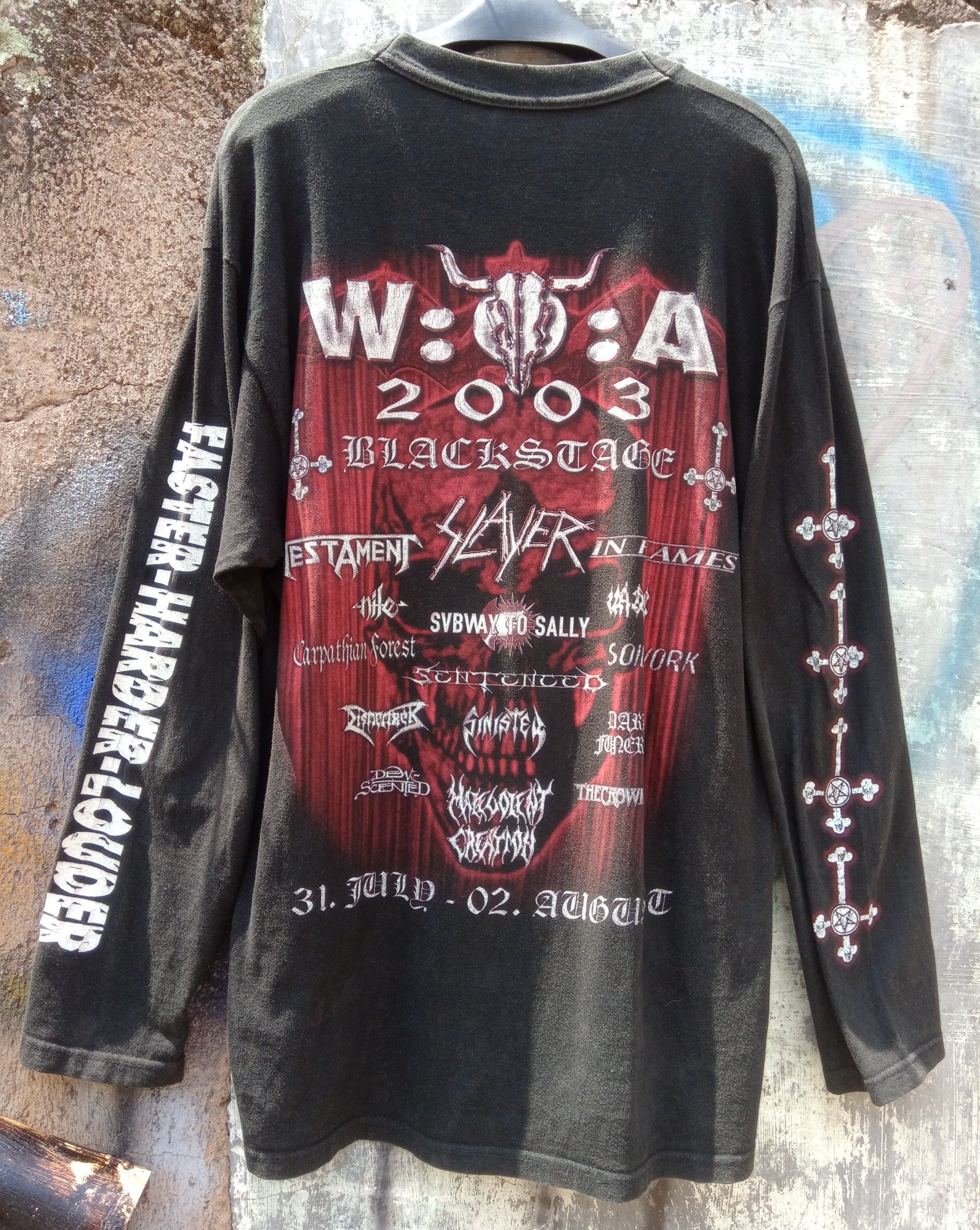 Band Tees × Vintage Vintage OG WACKEN OPEN AIR 2003 Size US XL / EU 56 / 4 - 5 Thumbnail