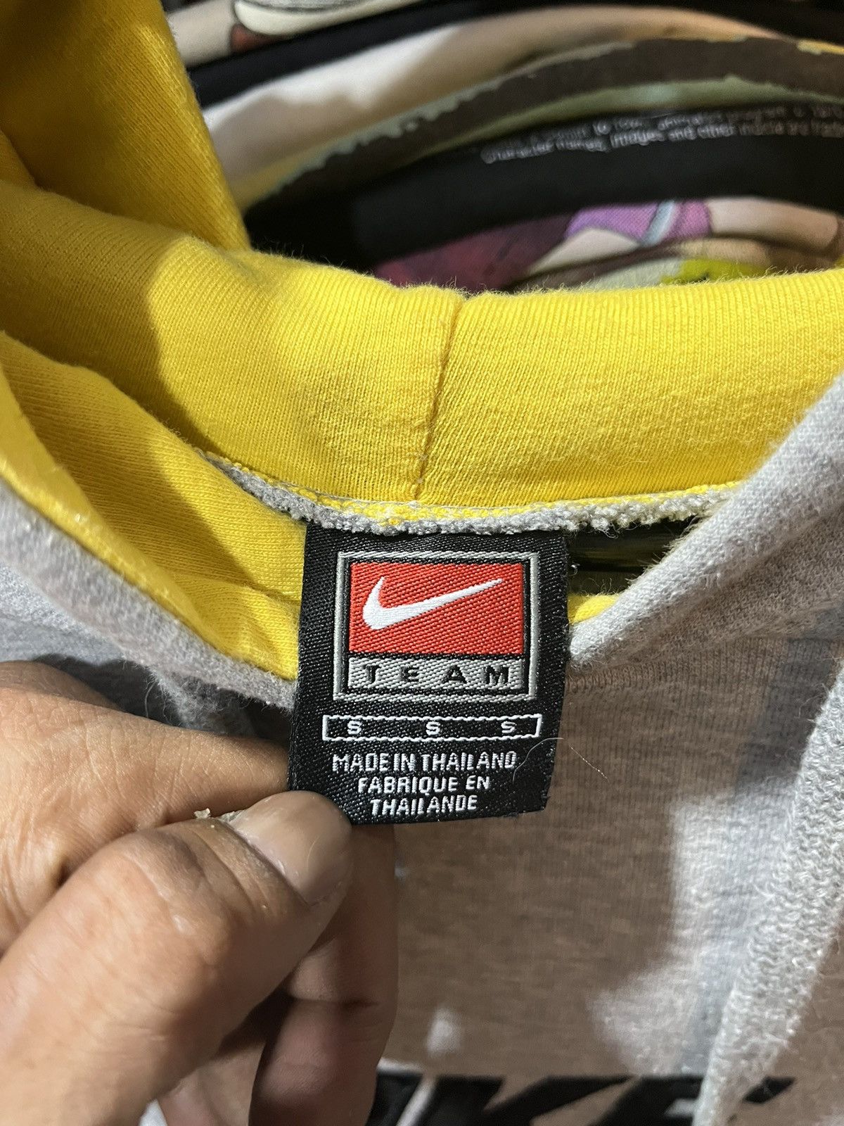Nike Nike Big Swoosh Sweatshirt Hoodie 90s Size US S / EU 44-46 / 1 - 6 Thumbnail