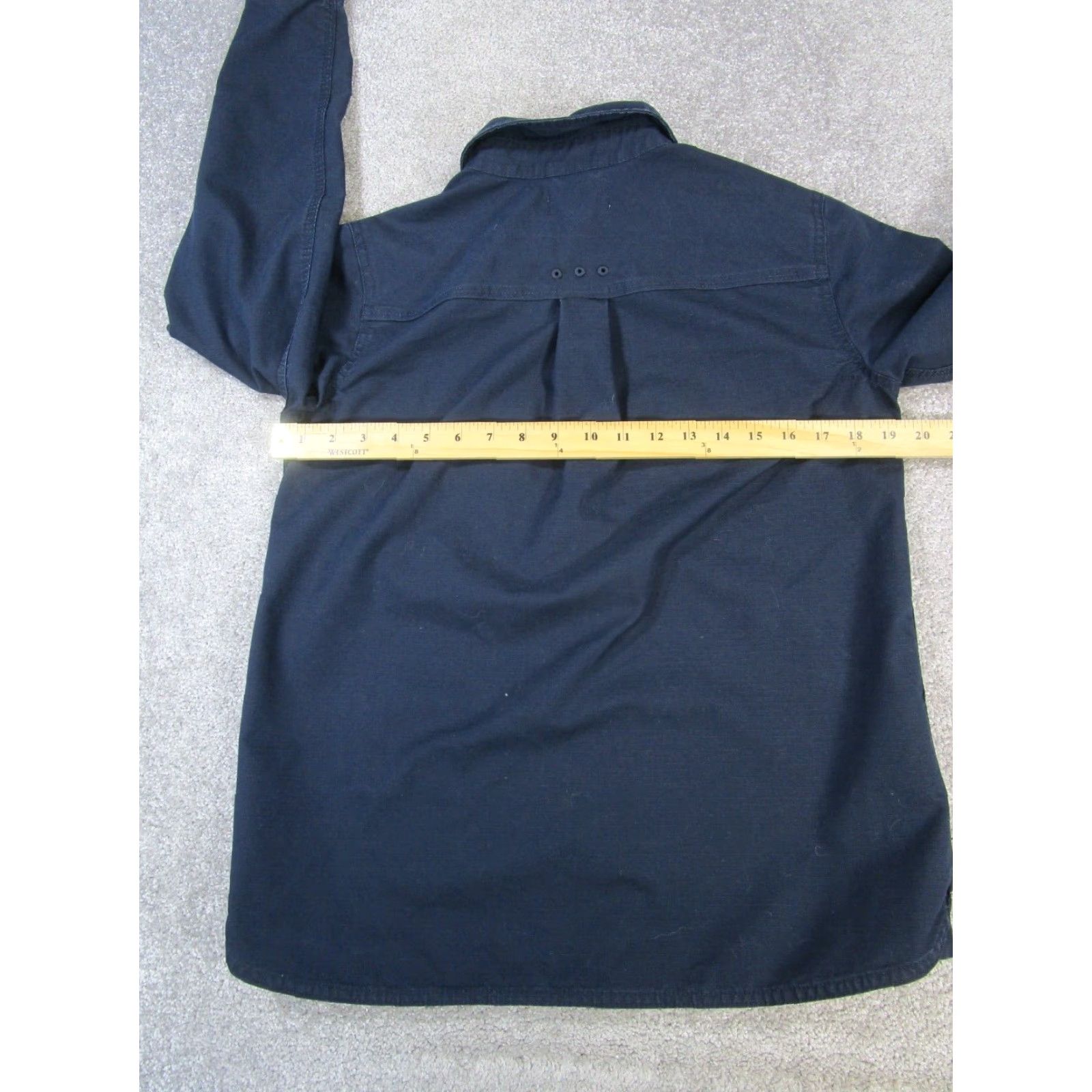 Carhartt Carhartt Womens Small Blue Long Sleeve Button Up Shirt Size S / US 4 / IT 40 - 6 Thumbnail
