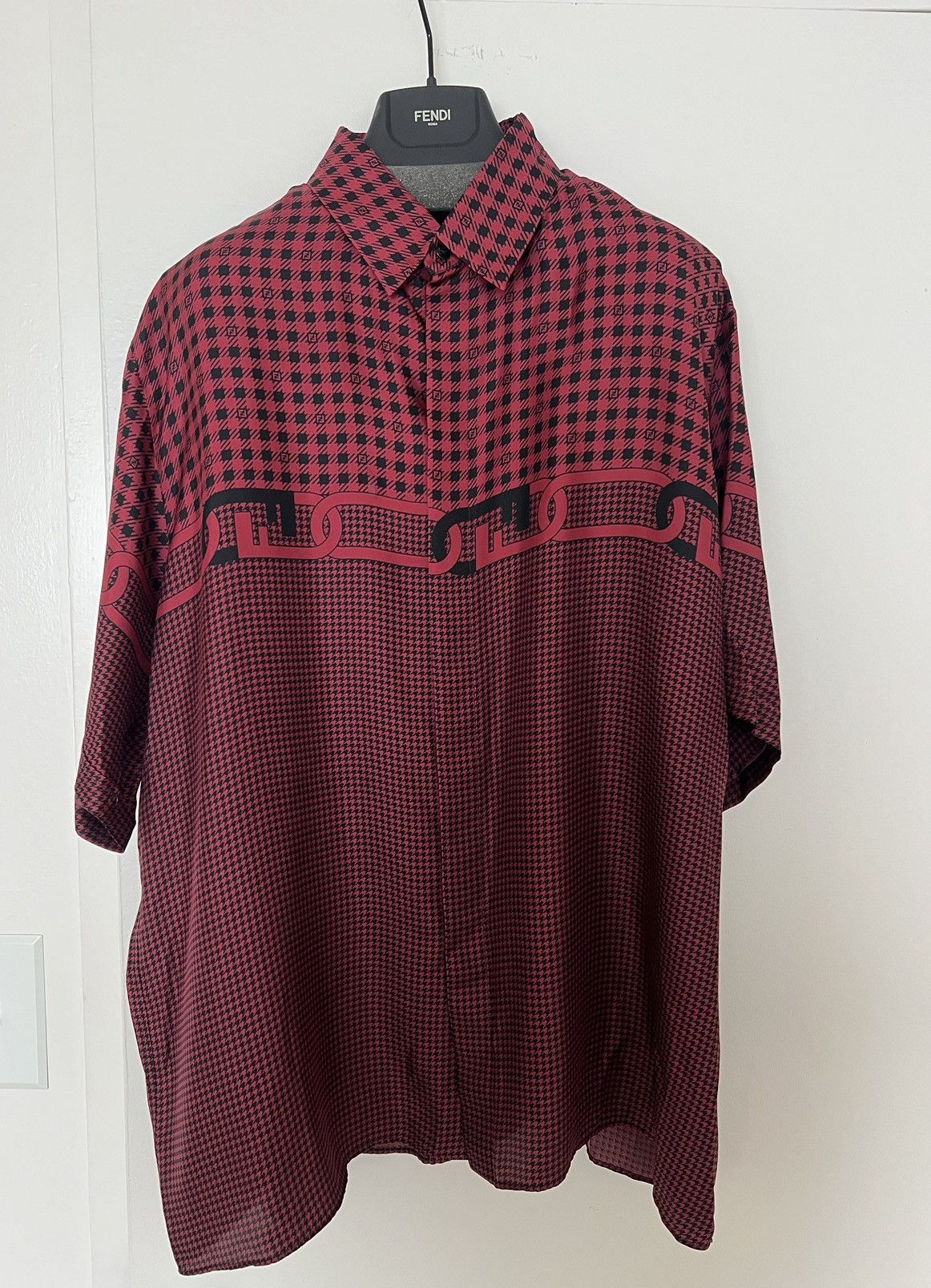 Fendi Fendi O-Lock Silk Polo - NWT - ‘25 Size US L / EU 52-54 / 3 - 1 Thumbnail