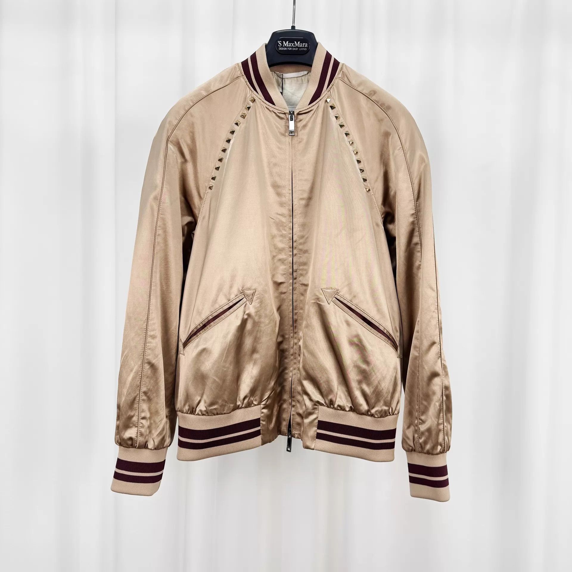 Valentino Valentino nude pink studded jacket 42 99 new Size US XS / EU 42 / 0 - 1 Thumbnail