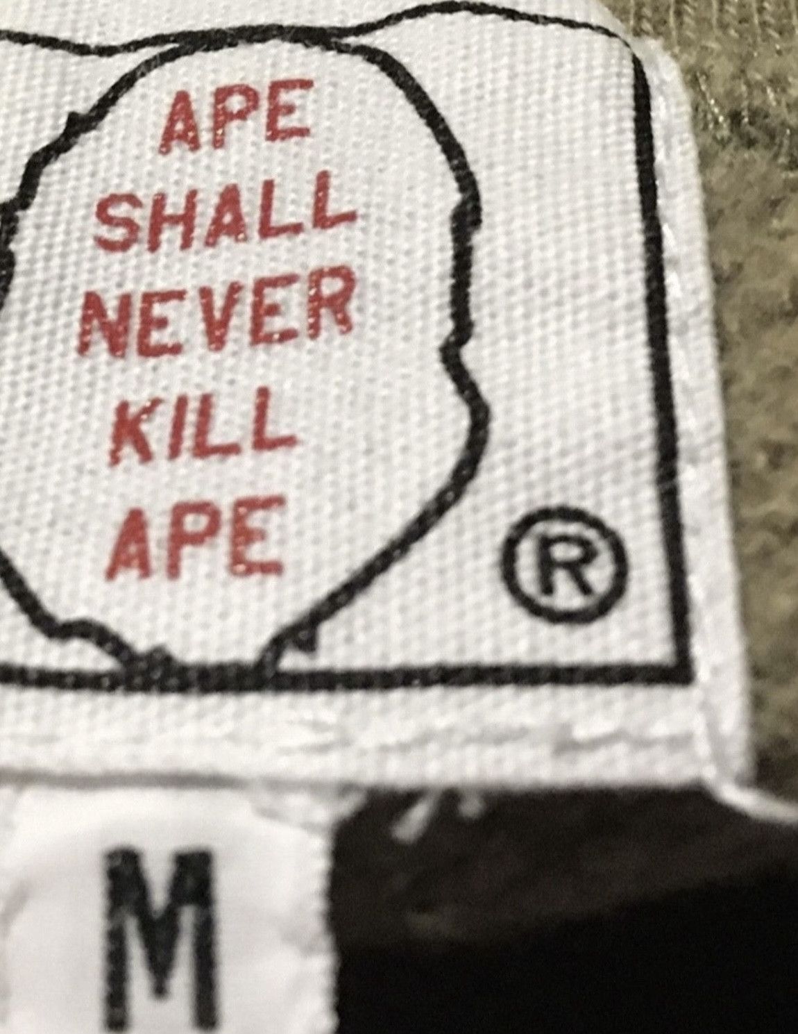 Bape Bape camo s/s crew neck pullover sweatshirt Size US M / EU 48-50 / 2 - 4 Thumbnail