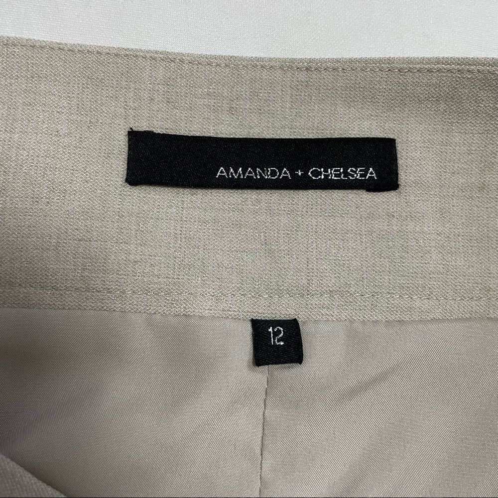 Other New Amanda & Chelsea Split Back Light Grey Pencil Skirt Siz Size 34" / US 12 / IT 48 - 7 Thumbnail