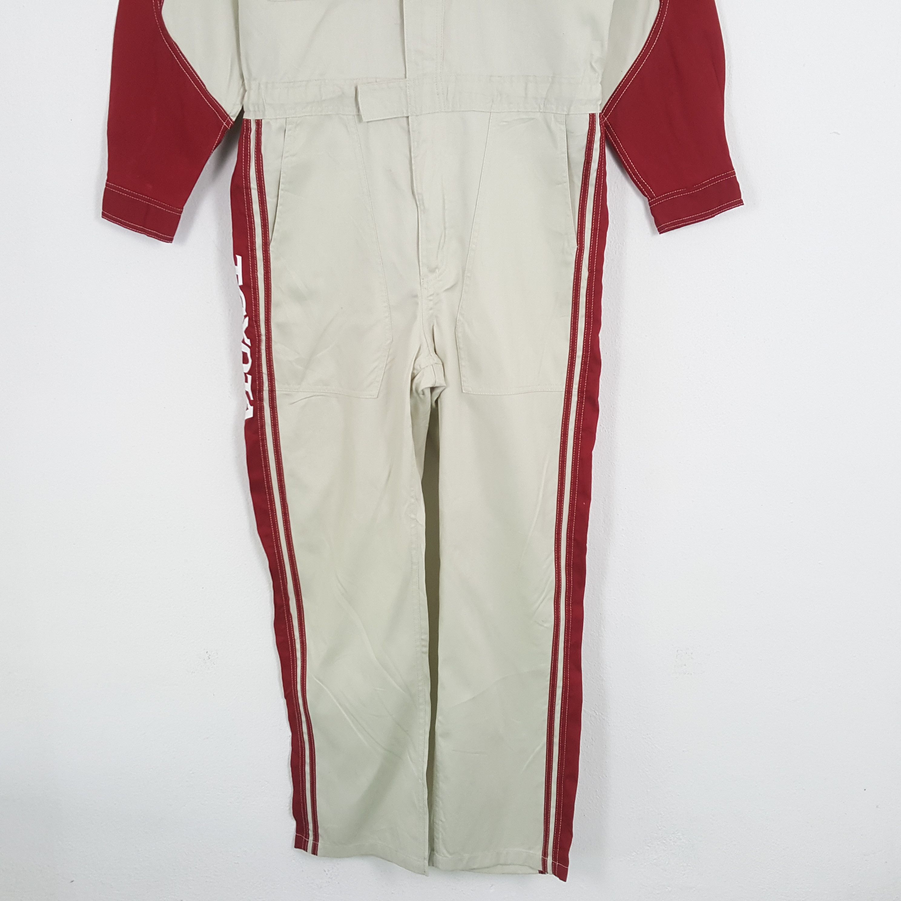 Japanese Brand × Vintage Vintage TOYOTA TECNO Japanese Racing Teams Coverall Jacket Size US M / EU 48-50 / 2 - 6 Thumbnail
