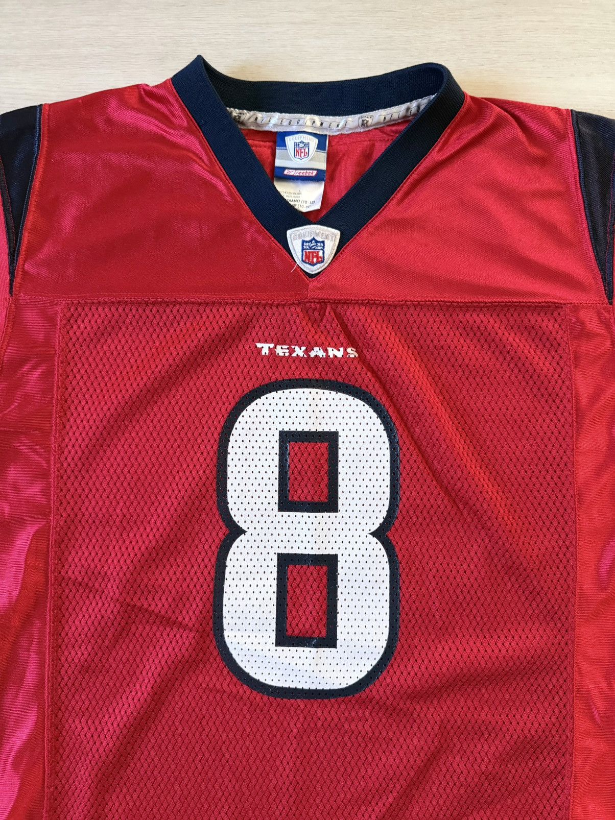 Vintage Vintage Houston Texans Red NFL Reebok David Carr #8 Sz M Size US M / EU 48-50 / 2 - 3 Thumbnail