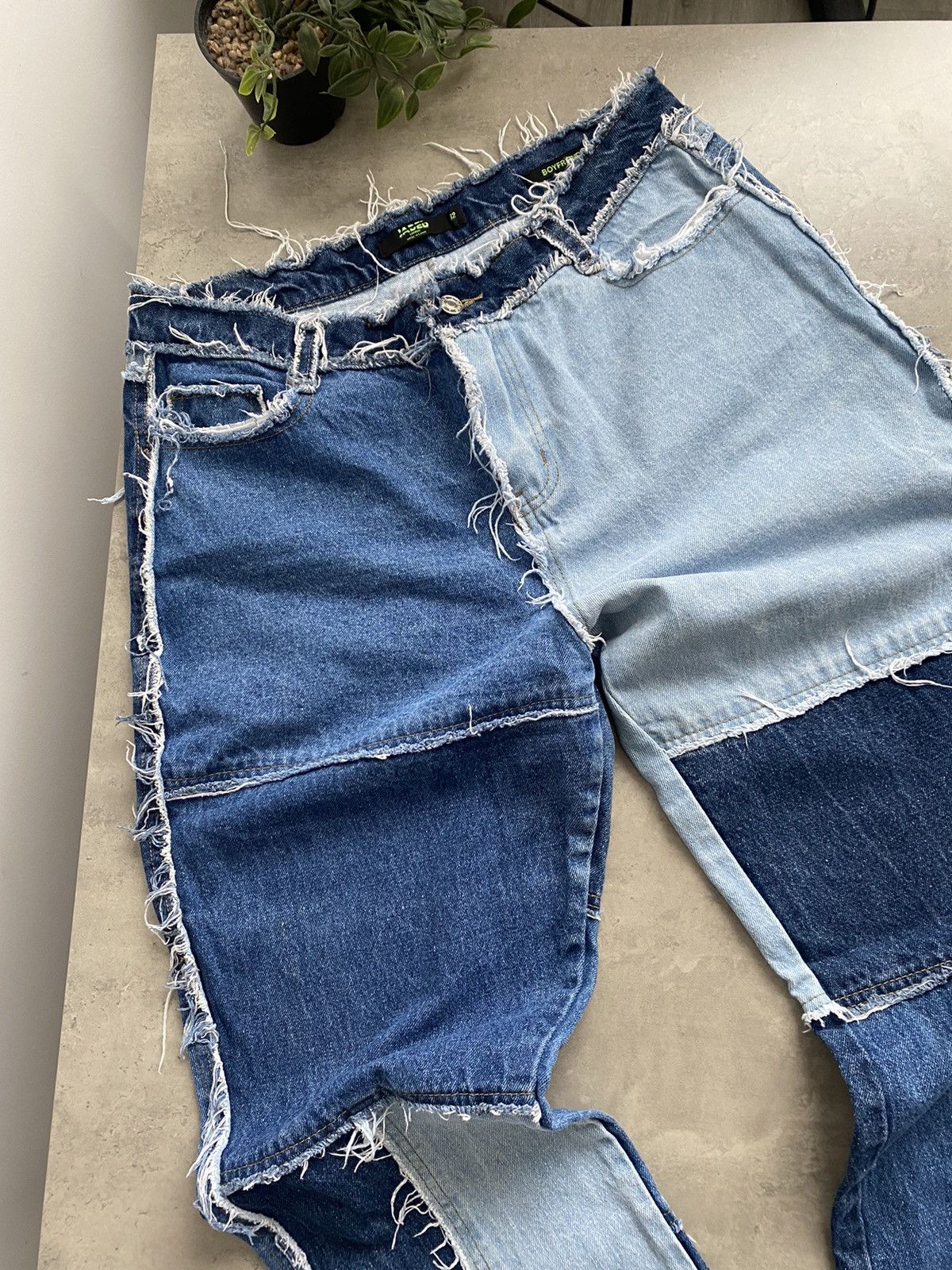Jaded London JADED London Jeans Patchwork Size 32" / US 10 / IT 46 - 3 Thumbnail