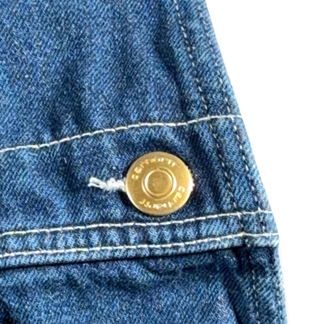 Carhartt Carhartt Overalls Mens 32x34 Blue Denim Workwear OR4672 Size US 32 / EU 48 - 5 Thumbnail