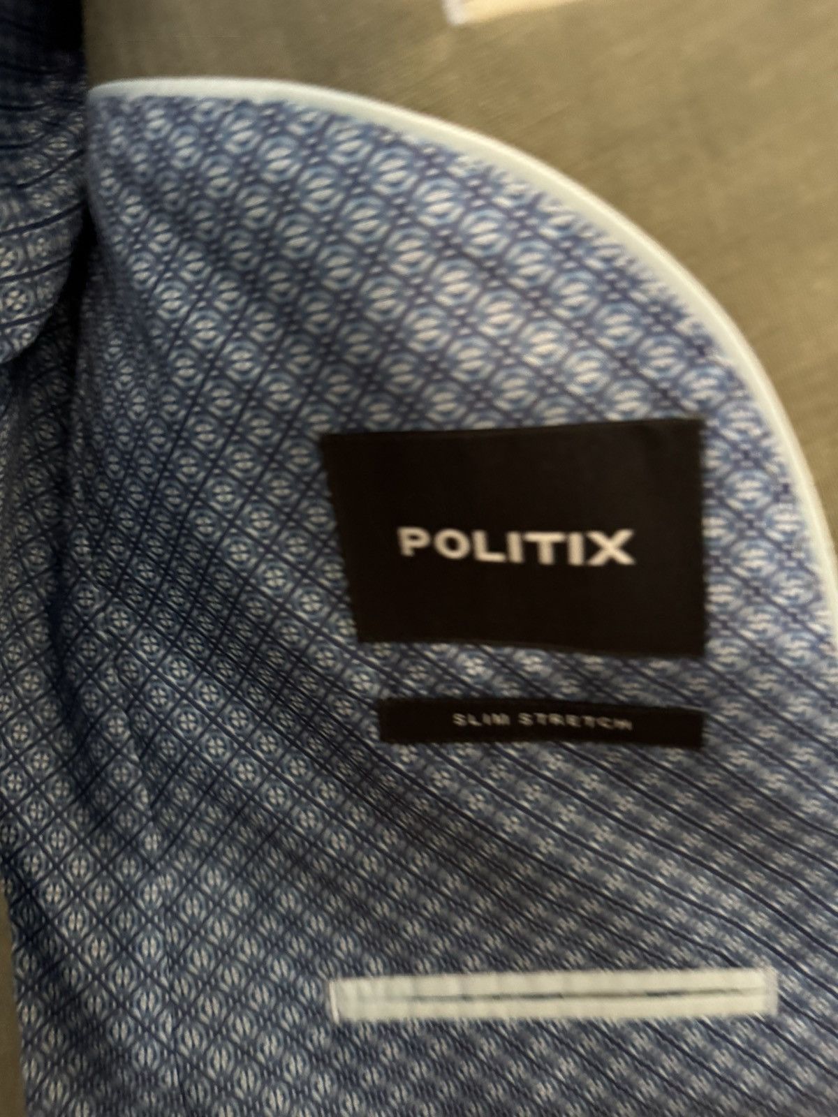 Other Politix Slim Stretch Suit Set w/ Bow Tie Size 34R - 4 Thumbnail