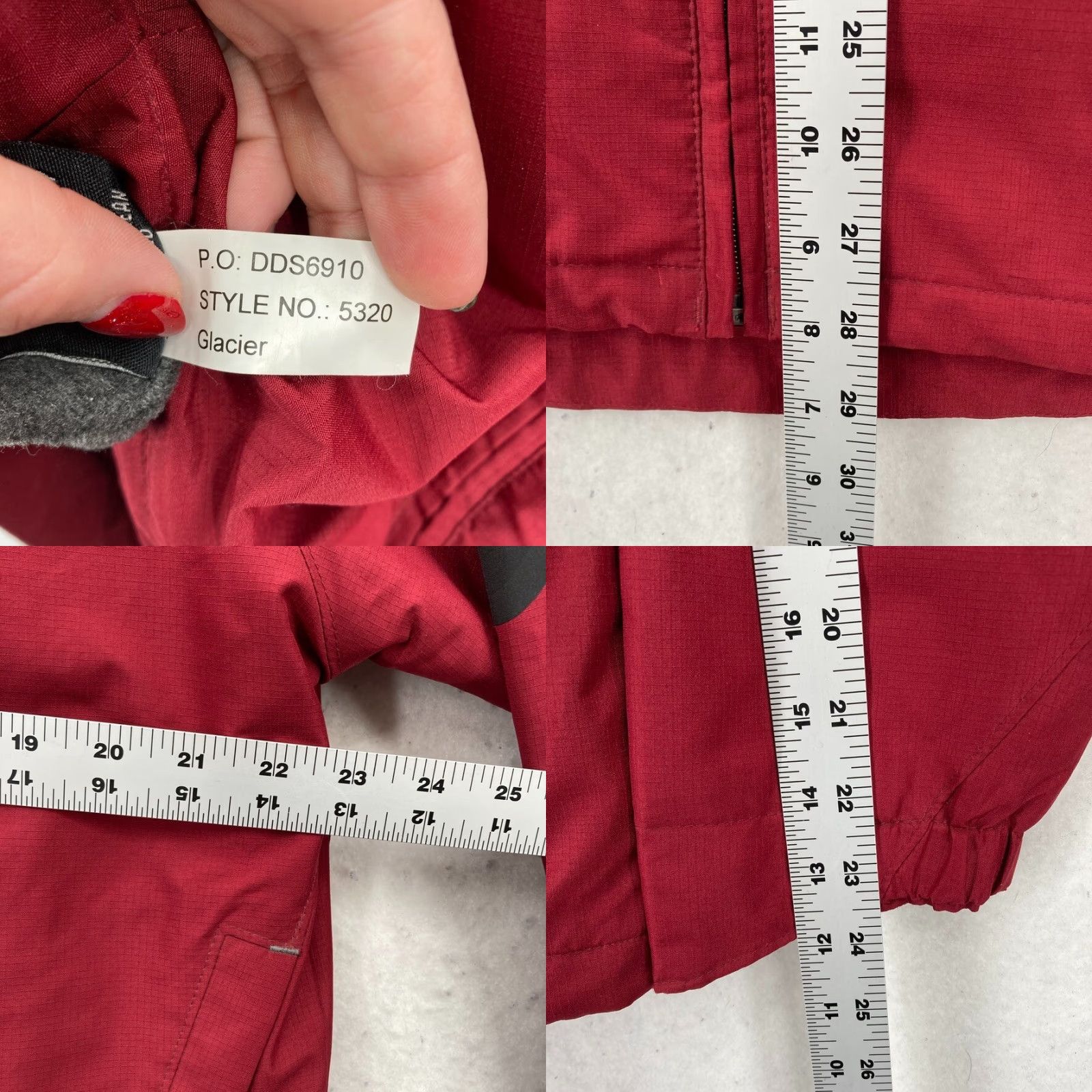 Logo 7 DRI DUCK DDX Glacer Ripstop Jacket Mens M Red Polar Fleece Lined Blackwing Logo Jacket Size US M / EU 48-50 / 2 - 8 Thumbnail