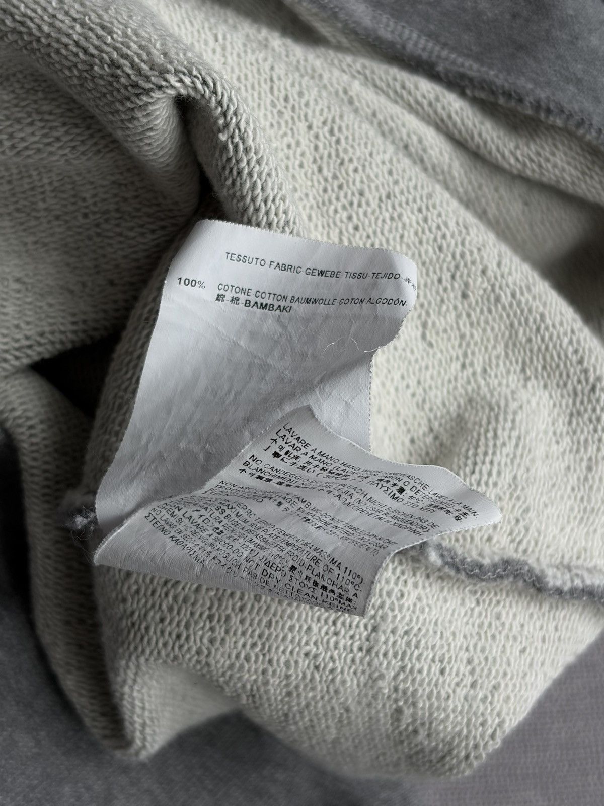 Balenciaga Balenciaga George V Grey Crewneck Sweater Size US XL / EU 56 / 4 - 6 Thumbnail