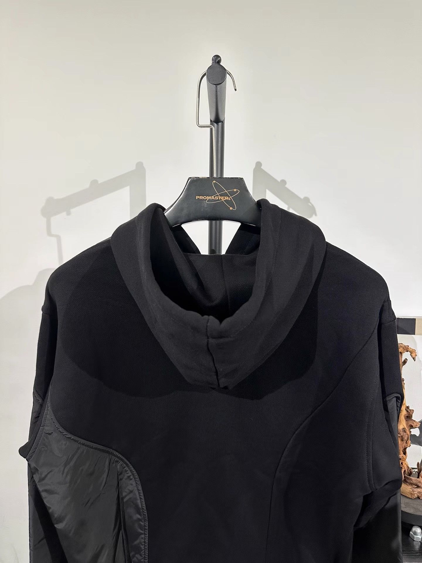 Heliot Emil Heliot Emil HE Danish Avant-garde Nylon Spliced Hoodie K35 Size US S / EU 44-46 / 1 - 4 Thumbnail