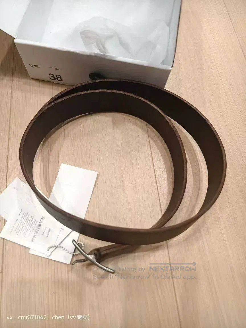 Visvim VISVIM 23AW PLAIN BELT 40MM. Size ONE SIZE - 3 Thumbnail