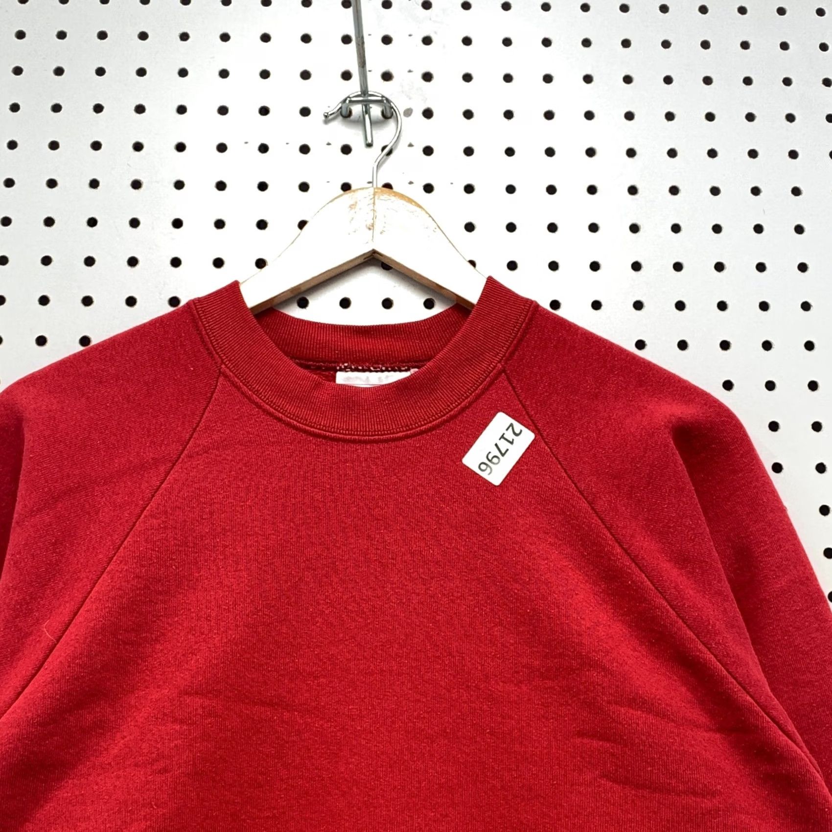Fruit Of The Loom VINTAGE Fruit of the Loom Sweatshirt Womens Large Red Crewneck 90s Pullover Long Sleeve Size L / US 10 / IT 46 - 6 Thumbnail