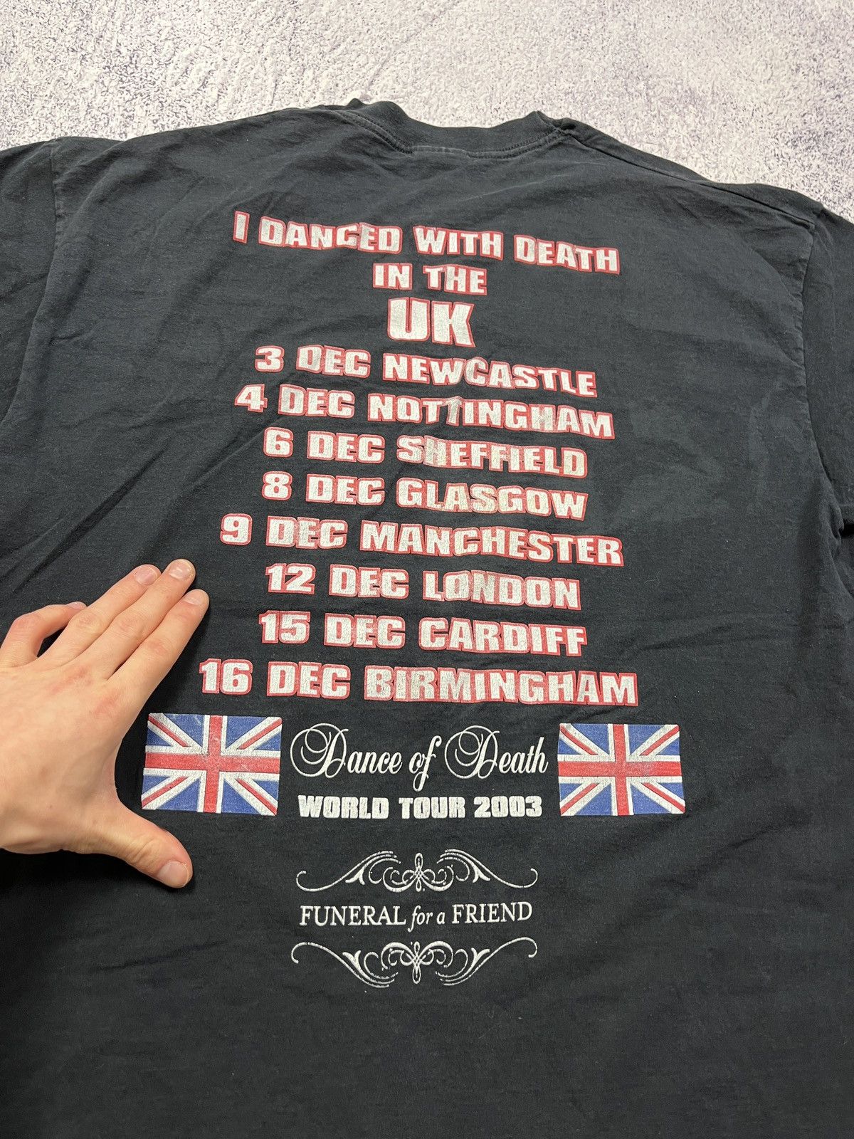 Band Tees × Vintage Vintage 2003 Iron Maiden World Tour T-Shirt Dance Of Death Size US XL / EU 56 / 4 - 13 Thumbnail