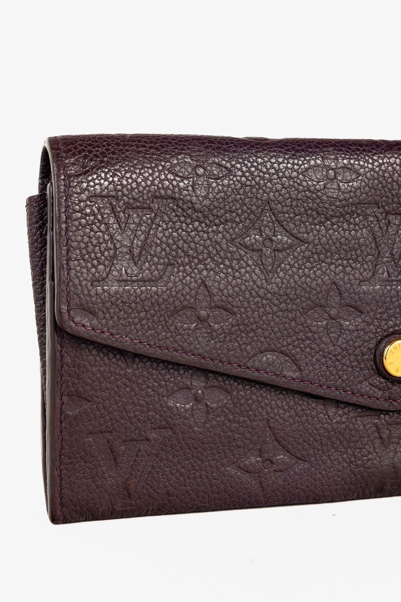 Louis Vuitton Louis Vuitton Curieuse Empreinte Leather Envelope Wallet Size ONE SIZE - 5 Thumbnail