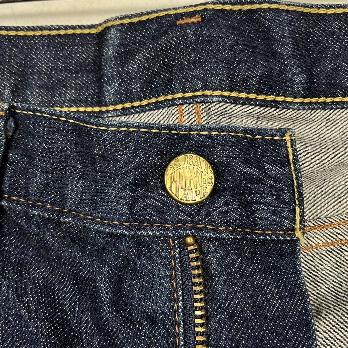 Bape Vintage Bathing Ape Bape Denim Jeans Size US 36 / EU 52 - 16 Thumbnail
