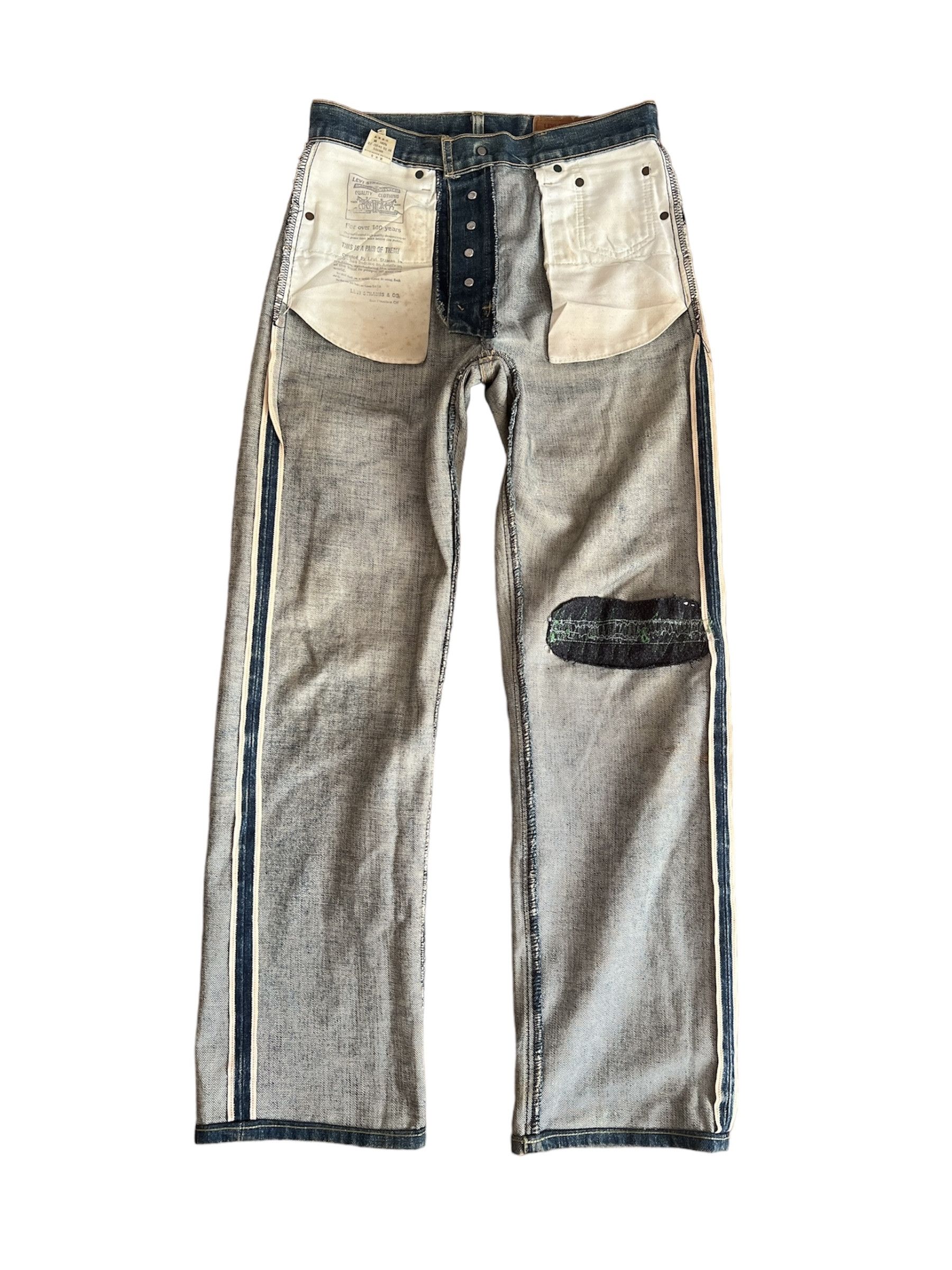 Levi's Rare Levi’s 503BXX Big E Redline W30 L34 Denim Distressed Size US 30 / EU 46 - 16 Thumbnail