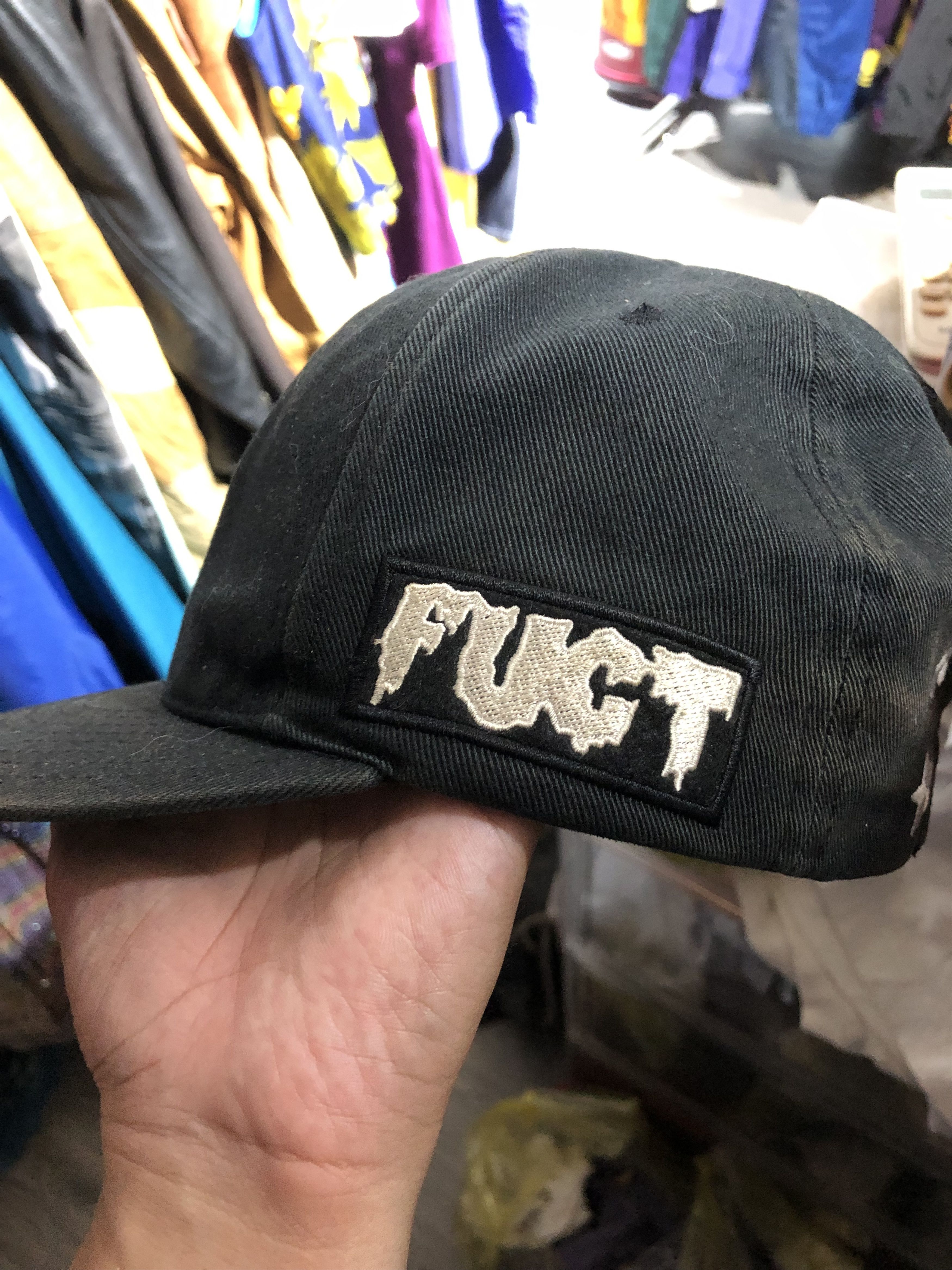 FUCT Rare Vintage 90s FUCT Skull Embroidered Snapback Size ONE SIZE - 2 Thumbnail