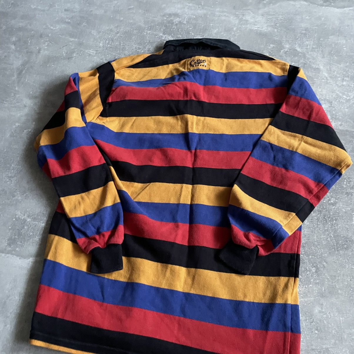 Pro Player Vintage Rugby World Cup Shirt 1989 Cotton Traders Long jerse Size US L / EU 52-54 / 3 - 5 Thumbnail