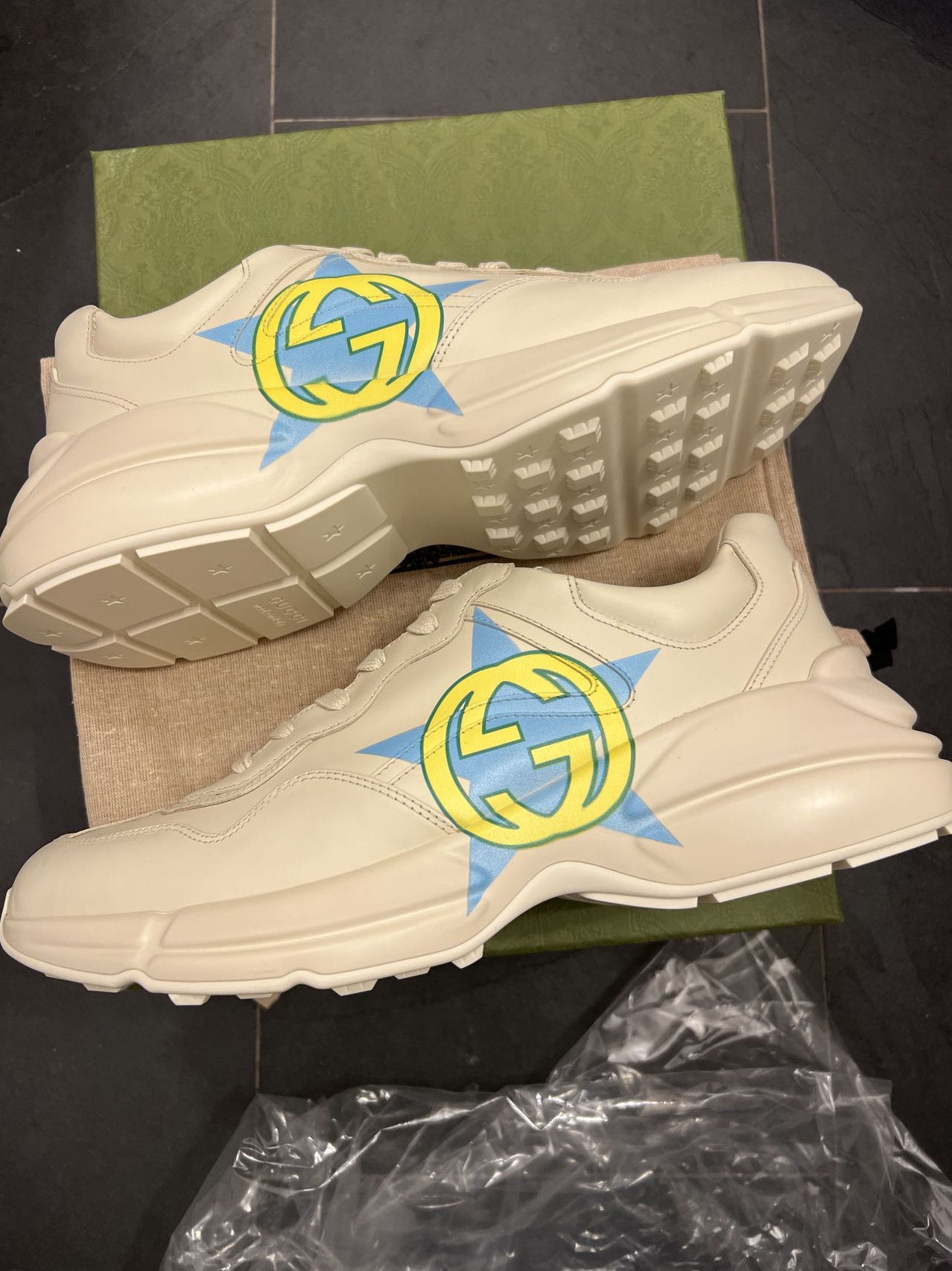 Gucci Gucci Rython Star GG Print Size US 11.5 / EU 44-45 - 1 Thumbnail