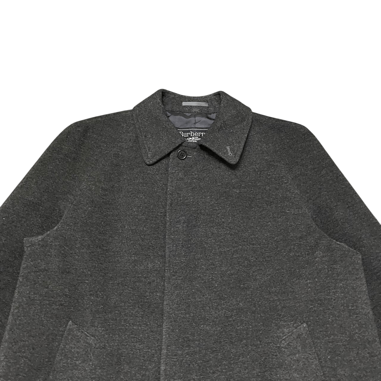 Burberry Vintage Burberry Wool and Cashmere Long Coat Size US M / EU 48-50 / 2 - 2 Thumbnail