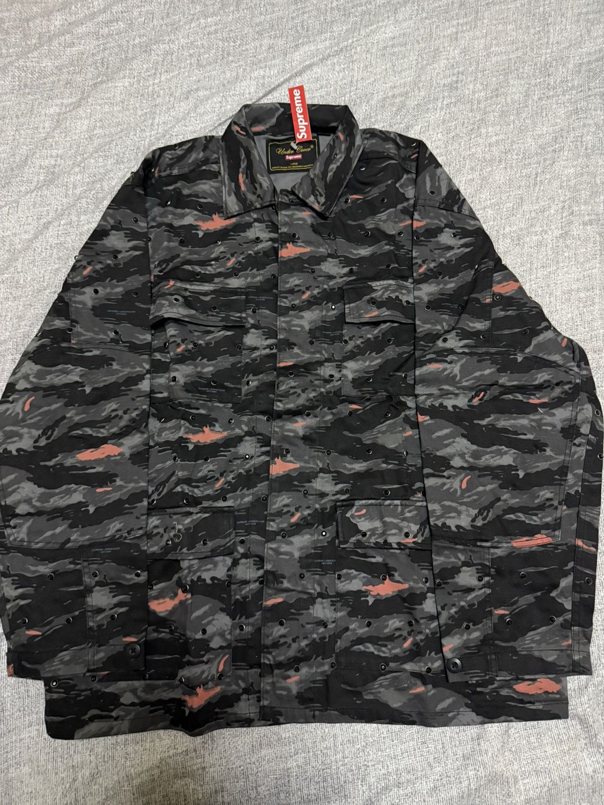 Supreme × Undercover Supreme undercover studded BDU jacket Size US L / EU 52-54 / 3 - 1 Thumbnail