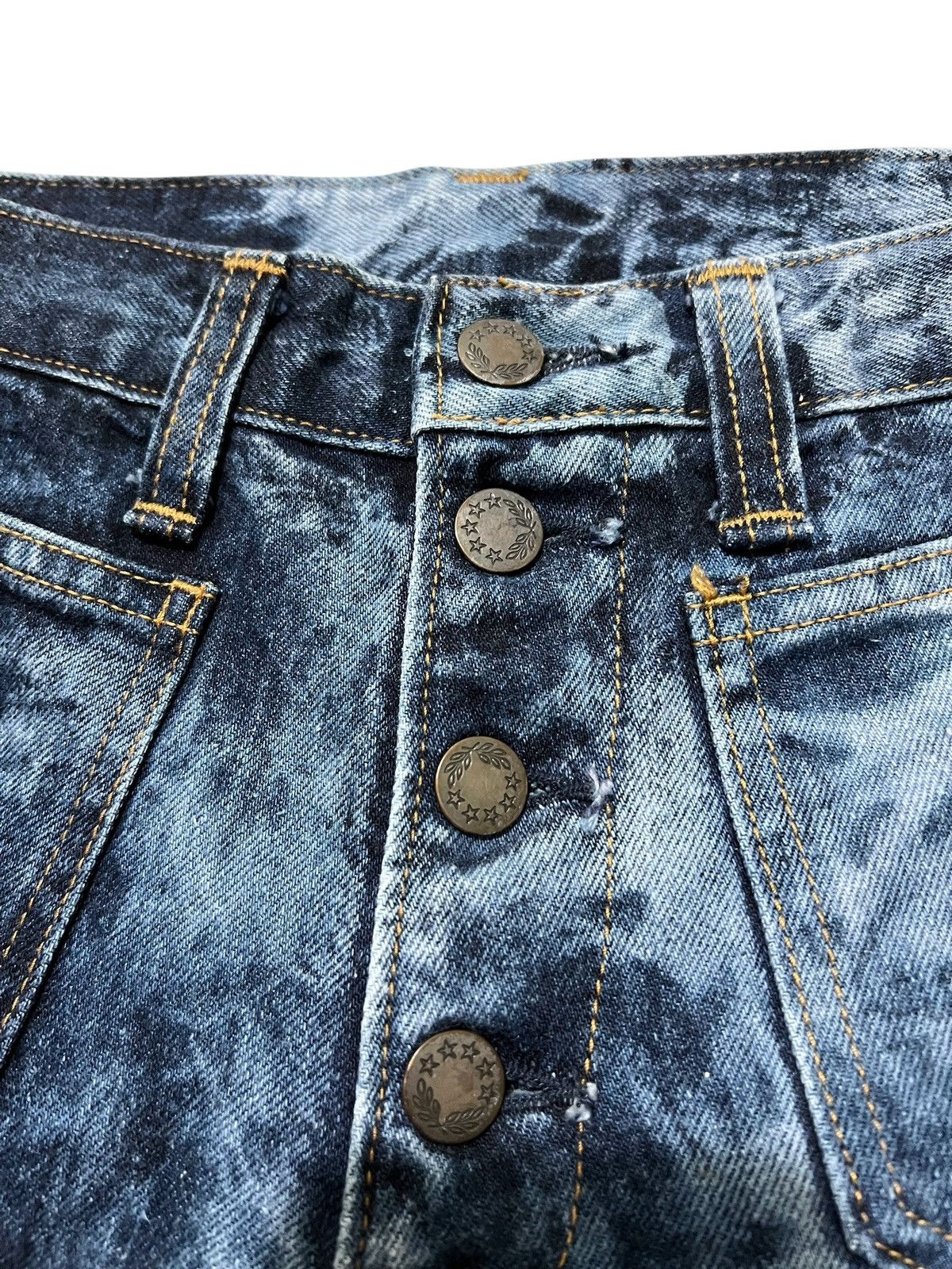 If Six Was Nine × Japanese Brand × Le Grande Bleu (L.G.B.) Blueway Flared Japanese Denim Pants Size US 28 / EU 44 - 6 Thumbnail