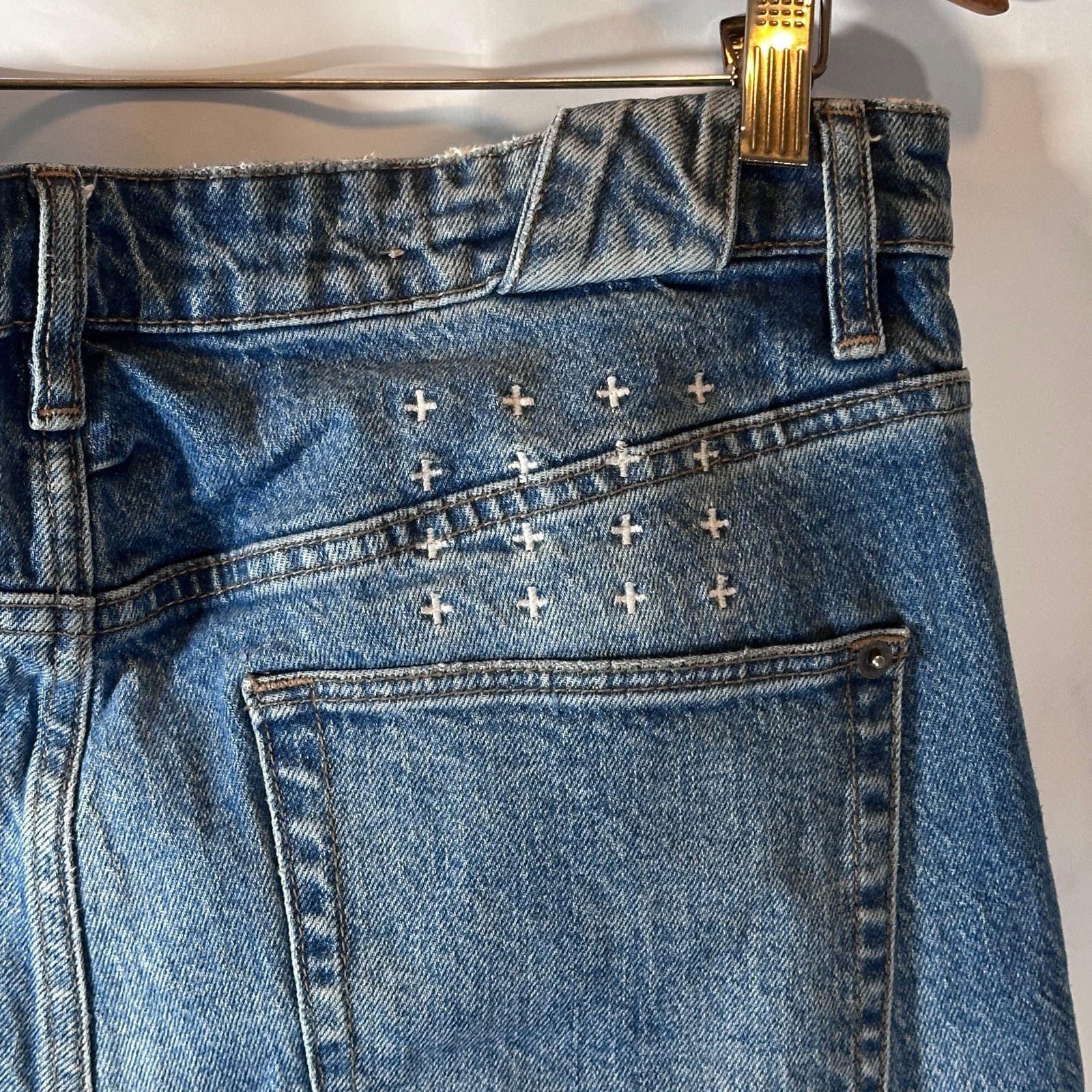 Ksubi Chitch Chronicle Blue Denim Jeans Size US 34 / EU 50 - 8 Thumbnail