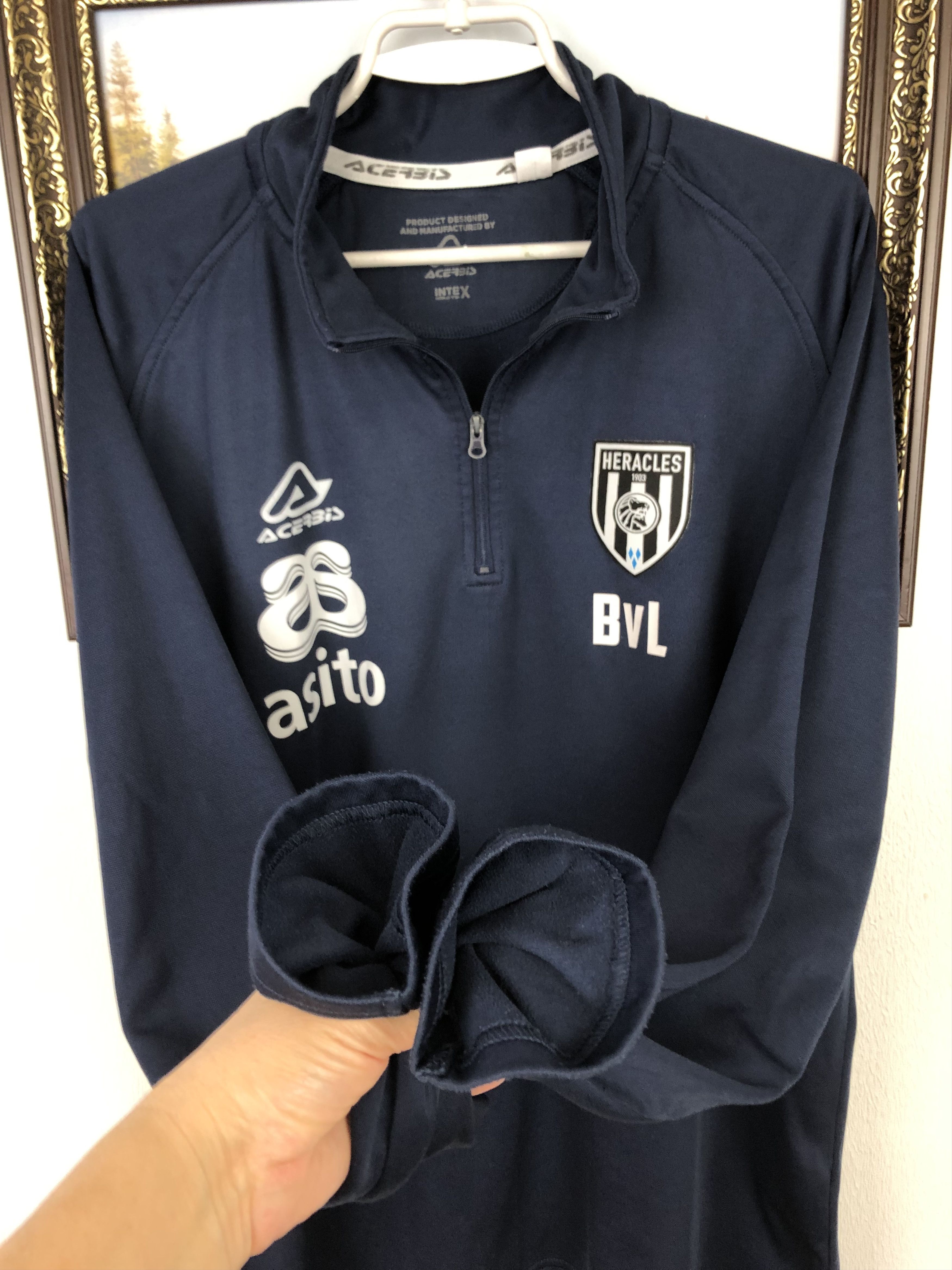 Other Heracles Almelo Football Jacket Track Train Sweatshirt Size US XXL / EU 58 / 5 - 3 Thumbnail