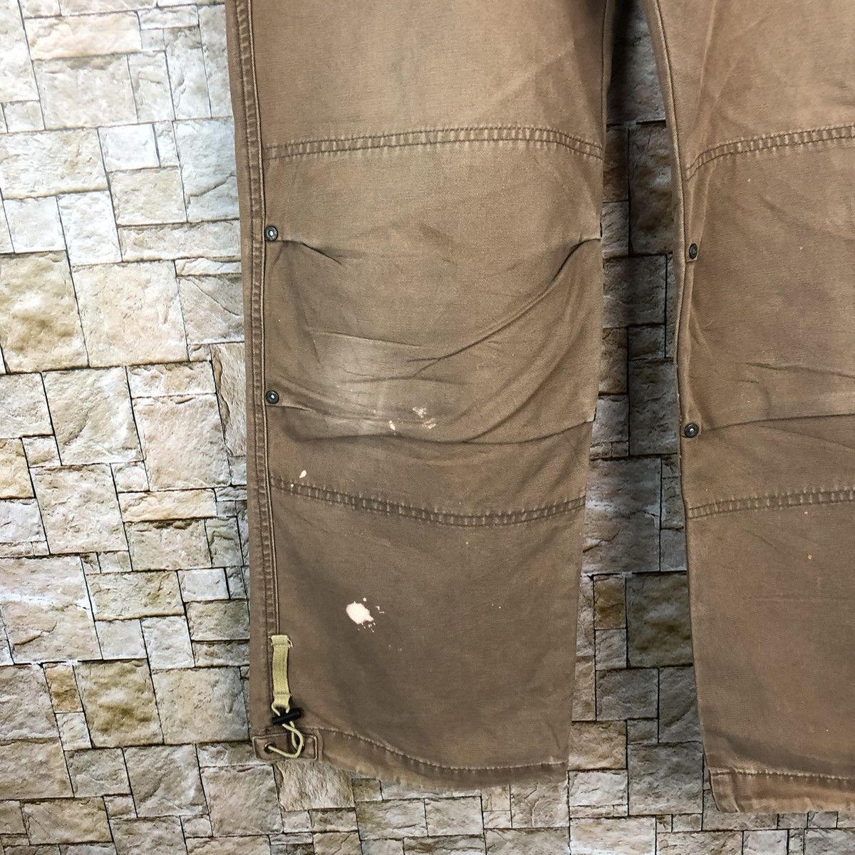 Japanese Brand Sunny Clouds Brown Cargo Multipocket Pants #A992 Size US 29 - 9 Thumbnail