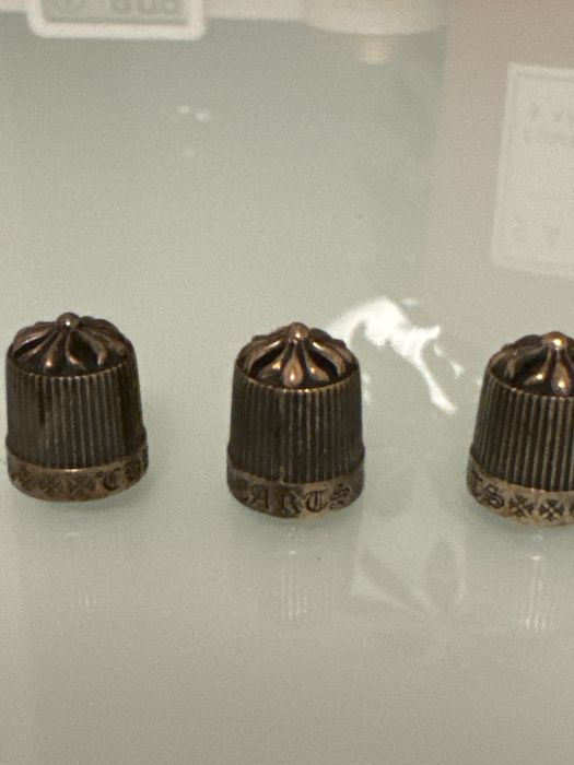 Chrome Hearts Chrome hearts valve caps (tyre caps) Grailed