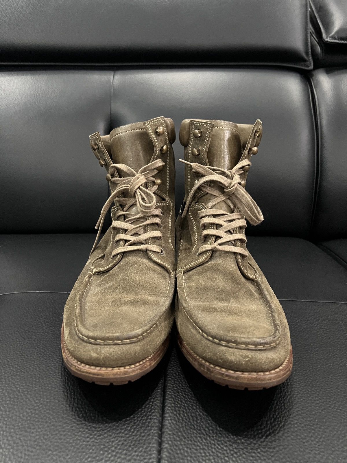 Other n.d.c. made by hand AW09 Suede High-Top Boots Size US 9.5 / EU 42-43 - 6 Thumbnail