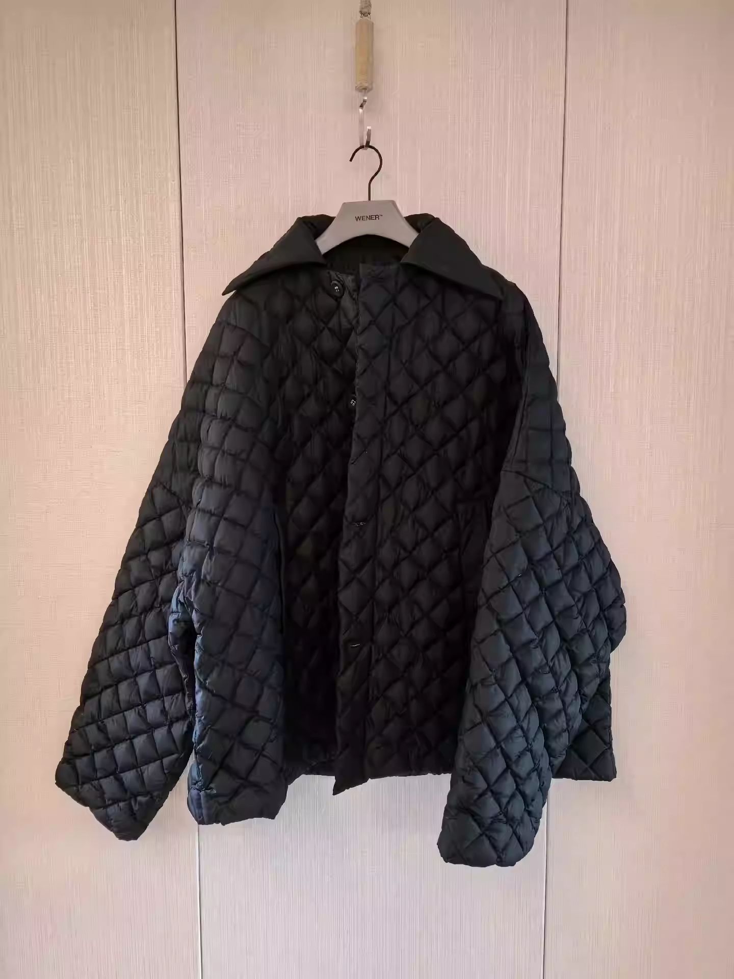 Pre-owned Raf Simons 21aw Silhouette Down Jacket In Black