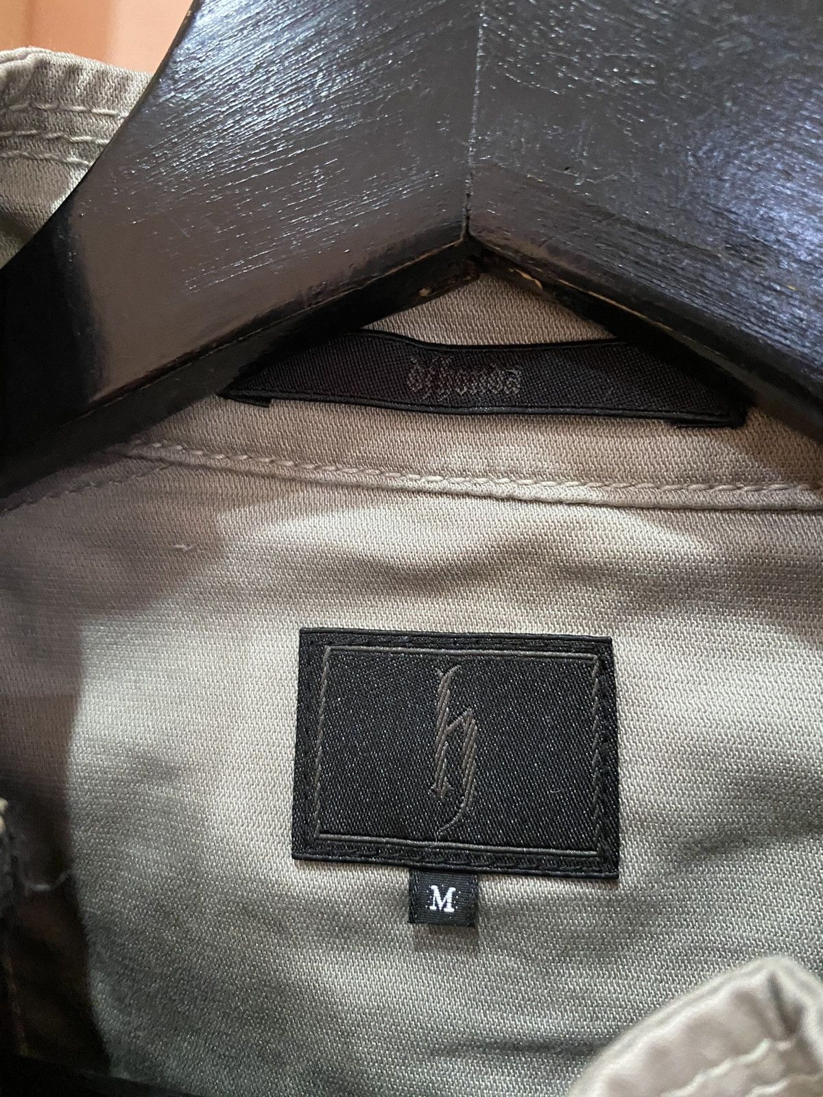 Japanese Brand Minimalist Beige Cotton-Blend Jacket by DJ Honda Size US M / EU 48-50 / 2 - 6 Thumbnail