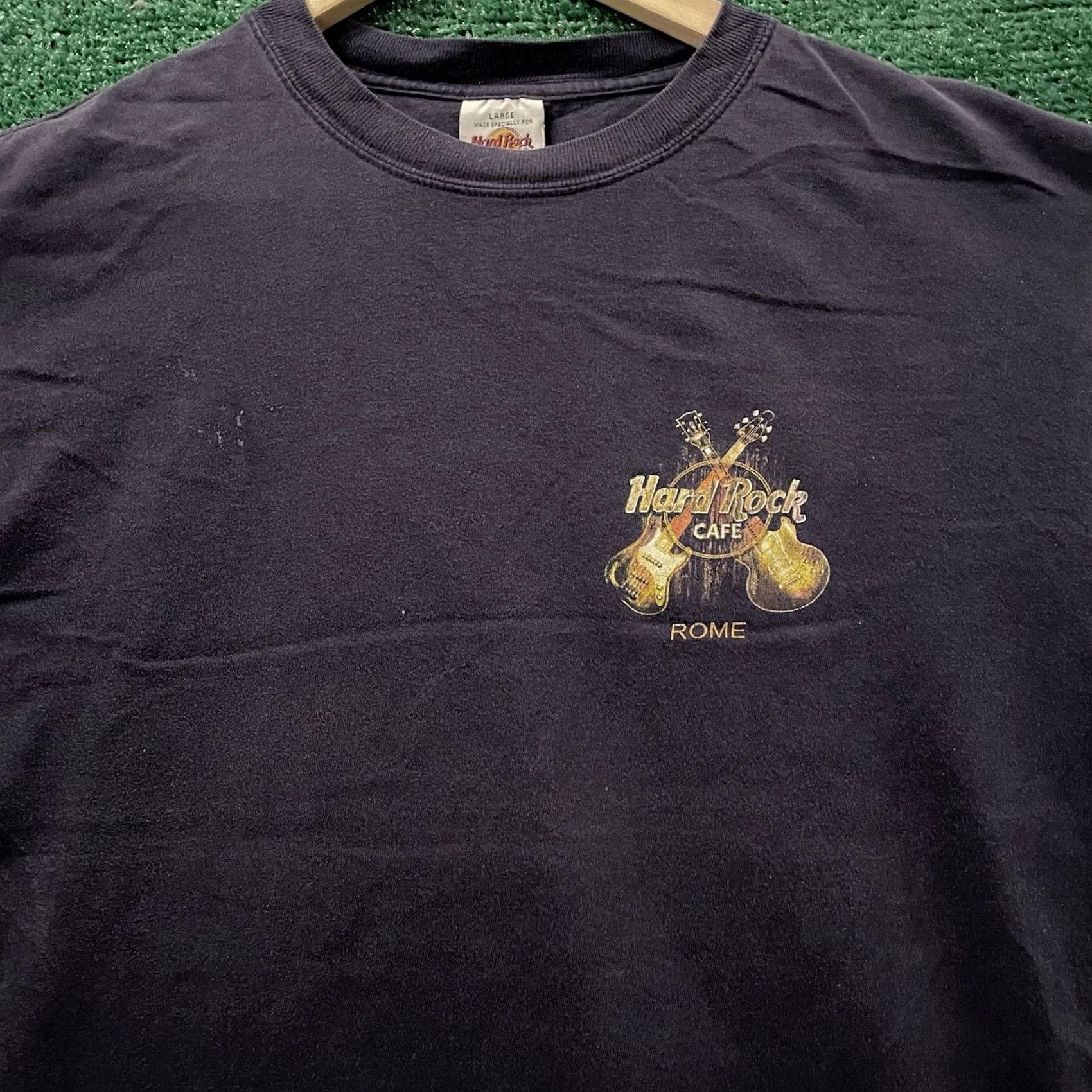 Hard Rock Cafe Hard Rock Shirt Mens Large Black Adult Save The Planet Tshirt Size US L / EU 52-54 / 3 - 3 Thumbnail