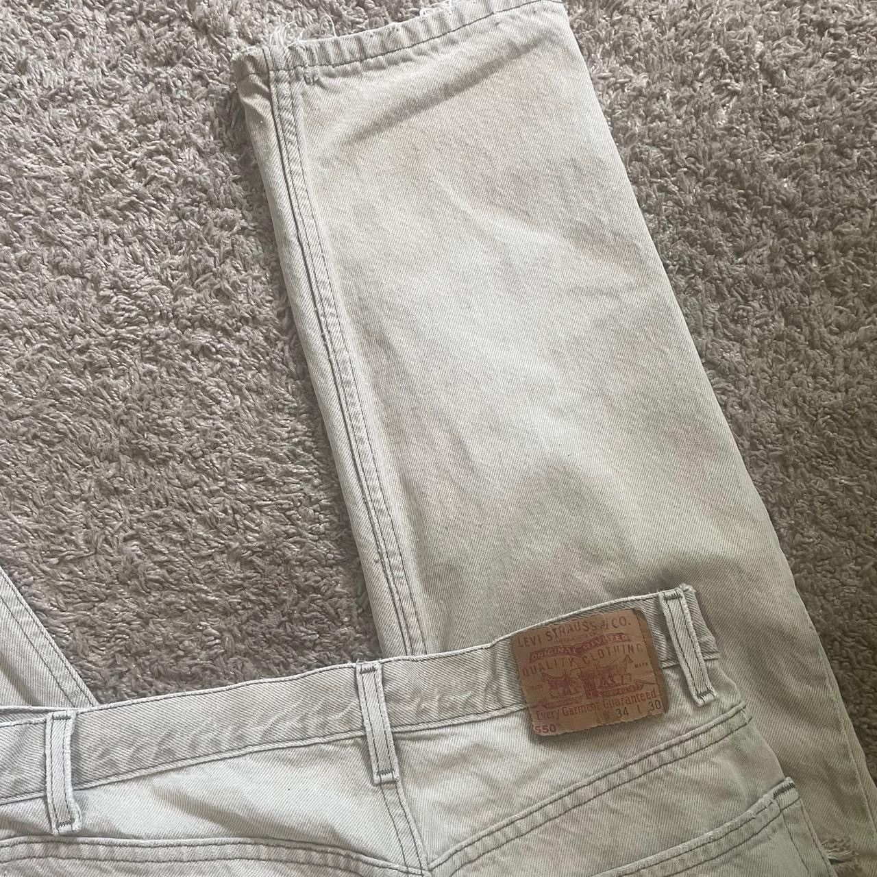 Levi's Baggy Beige Levi’s Jeans Size US 31 - 3 Thumbnail
