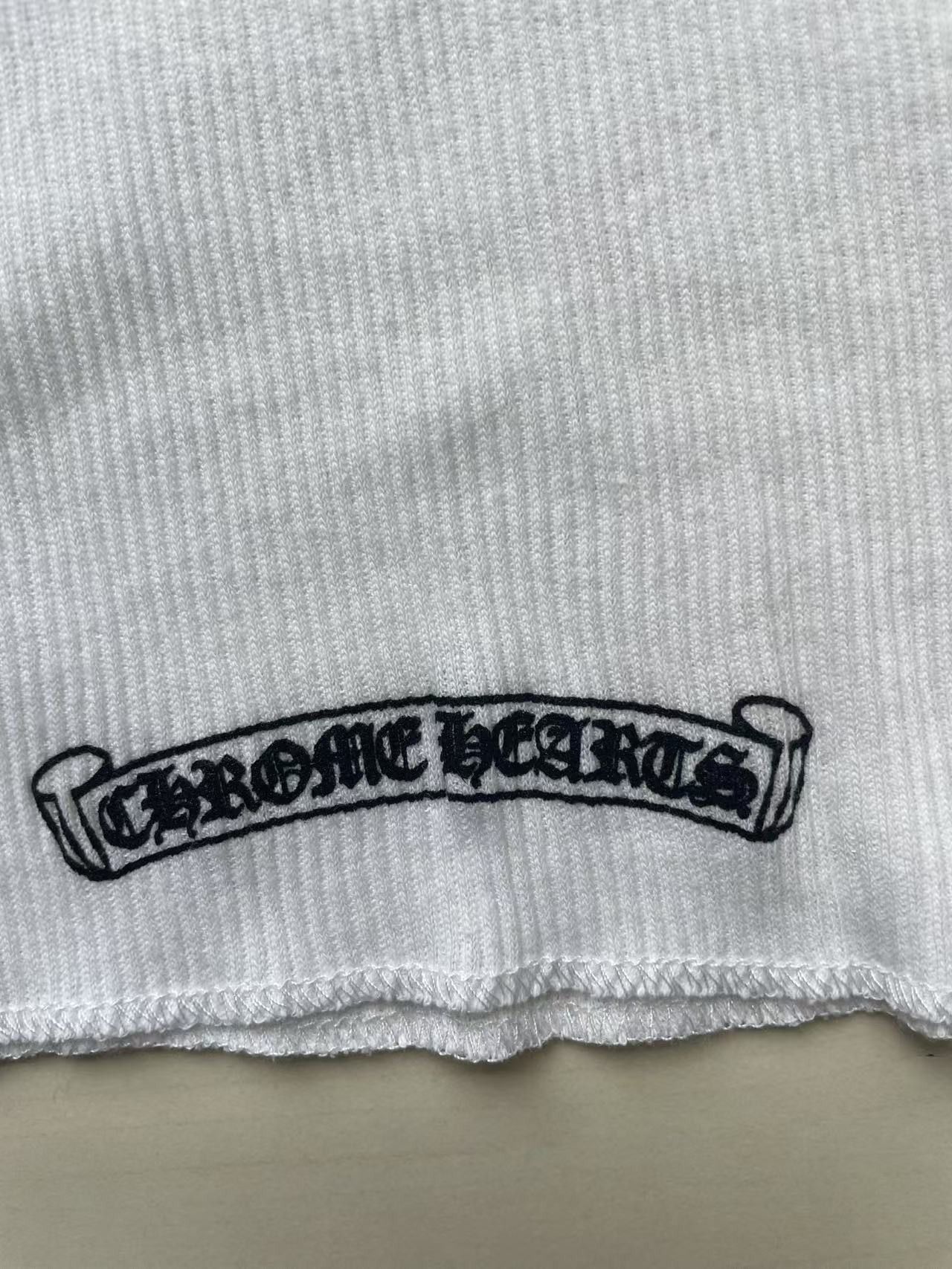 Chrome Hearts Chrome Hearts Cross T-Bar White Tank Top Size S / US 4 / IT 40 - 7 Thumbnail