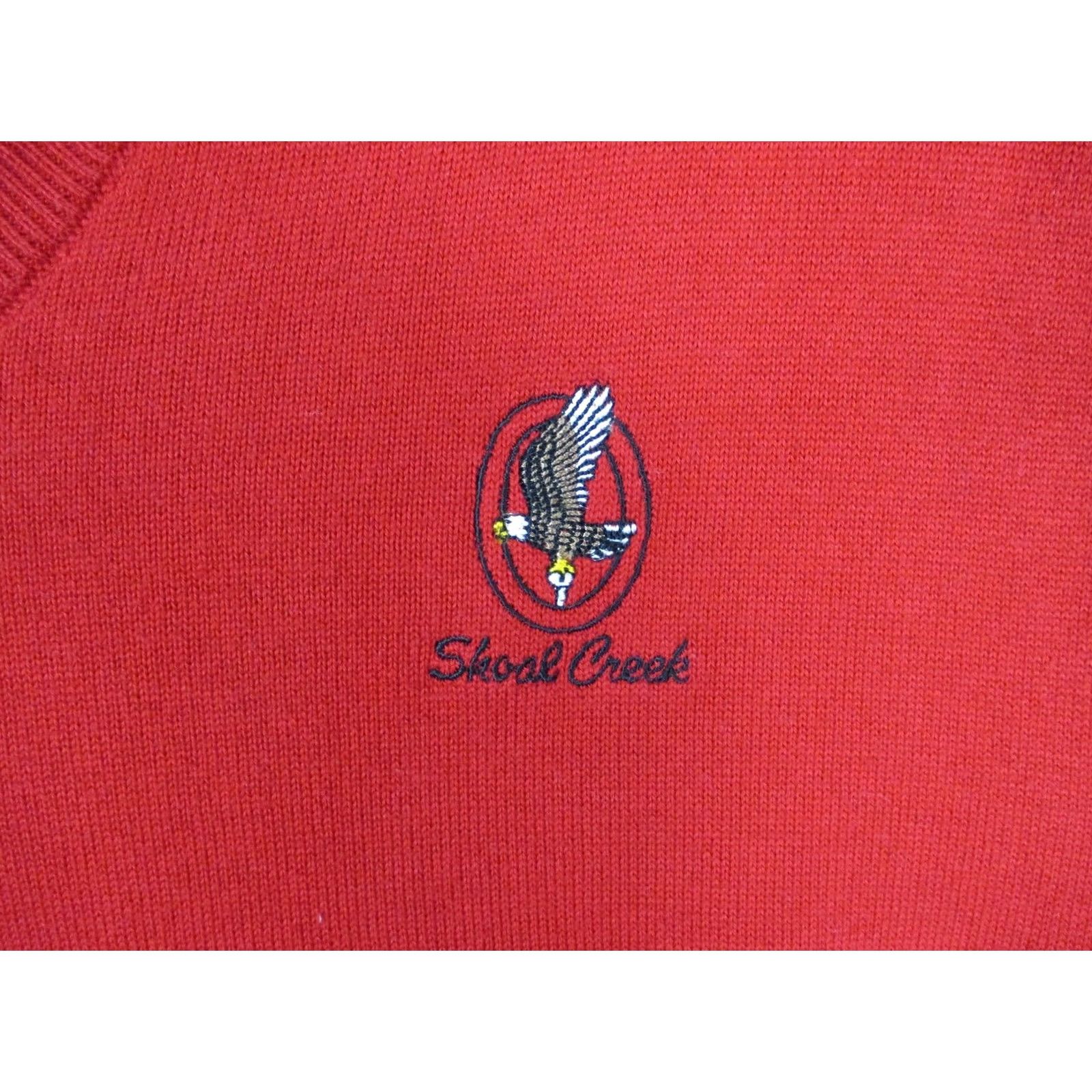 Polo Ralph Lauren Polo Golf Ralph Lauren Sweater Vest Mens XL Red V Neck Cotton Shoal Creek Size US XL / EU 56 / 4 - 5 Thumbnail